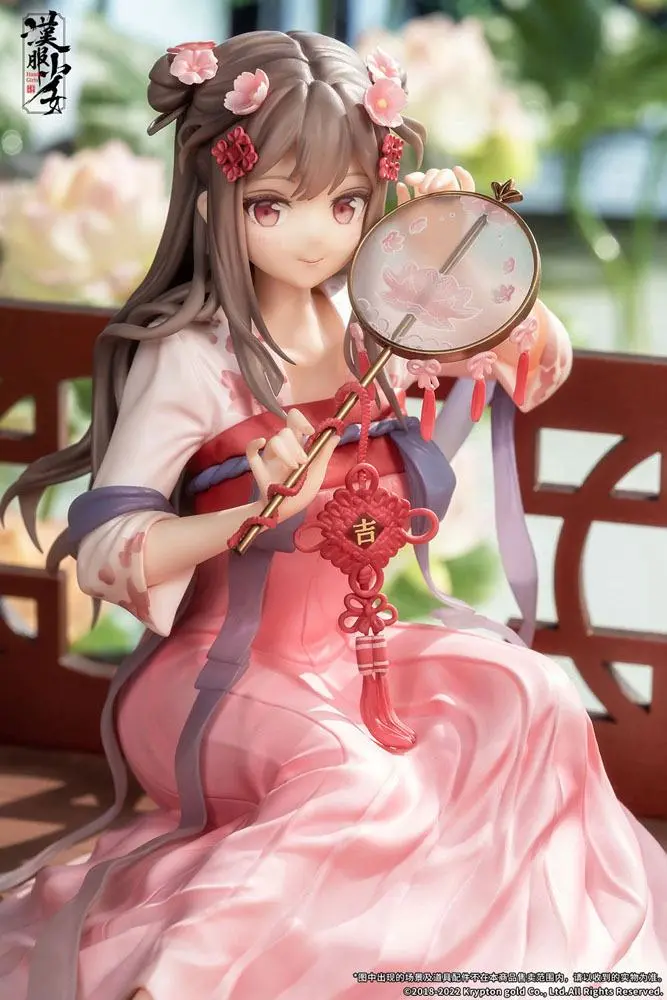 Hanfu Girls Statue 1/7 Lotus Reflection 14 cm termékfotó