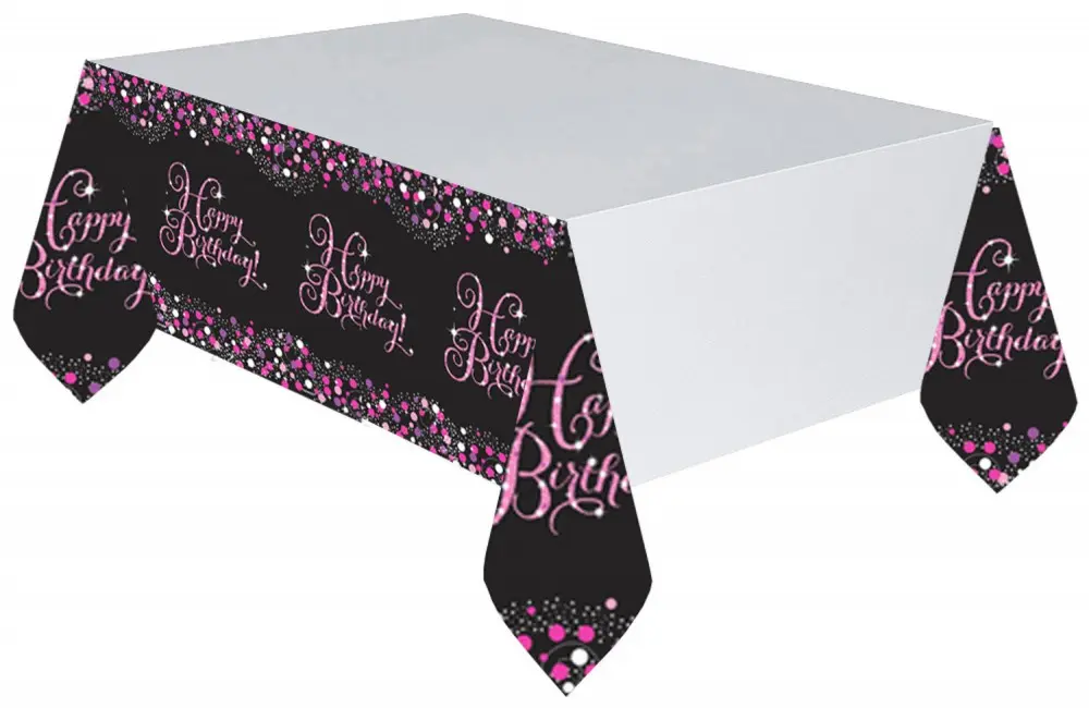 Happy Birthday obrus 120*180 cm produktová fotografia