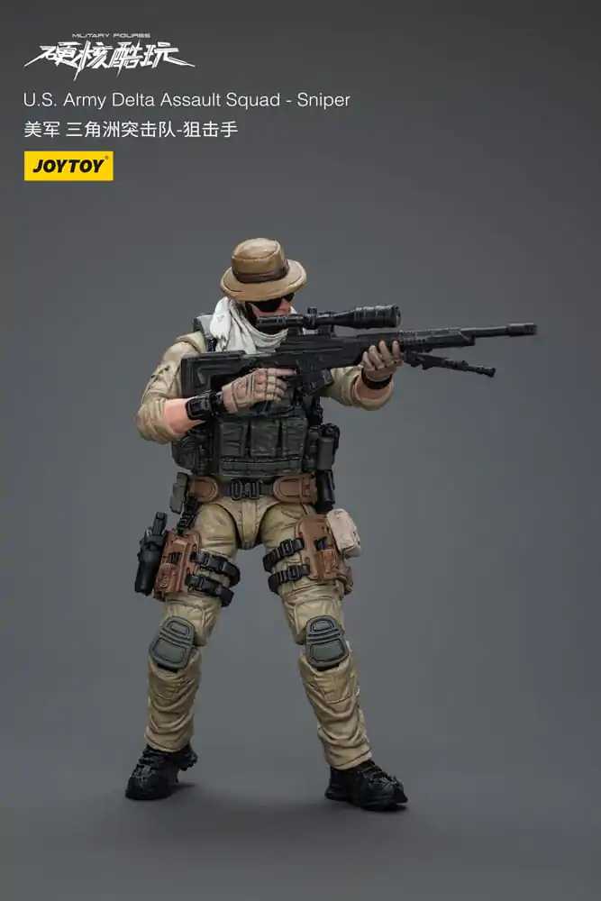 Akčná figúrka Hardcore Coldplay 1/18 U.S. Army Delta Assault Squad Sniper 11 cm produktová fotografia