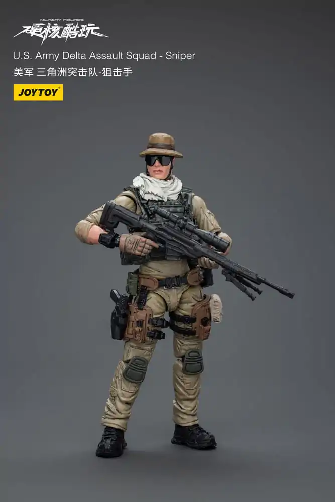 Akčná figúrka Hardcore Coldplay 1/18 U.S. Army Delta Assault Squad Sniper 11 cm produktová fotografia