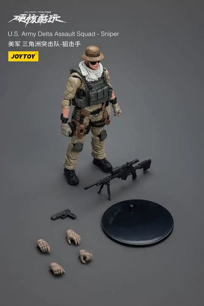 Akčná figúrka Hardcore Coldplay 1/18 U.S. Army Delta Assault Squad Sniper 11 cm produktová fotografia