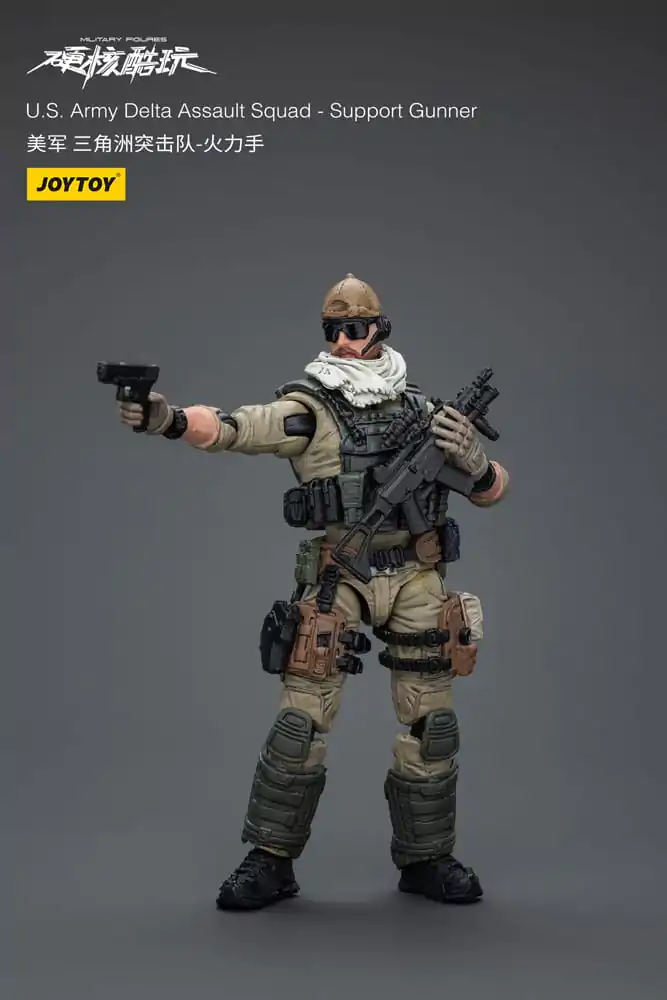 Hardcore Coldplay akčná figúrka 1/18 U.S. Army Delta Assault Squad Support Gunner 11 cm produktová fotografia