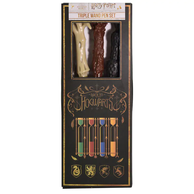 Harry Potter Triple Balenie pierok s motívom prútika produktová fotografia