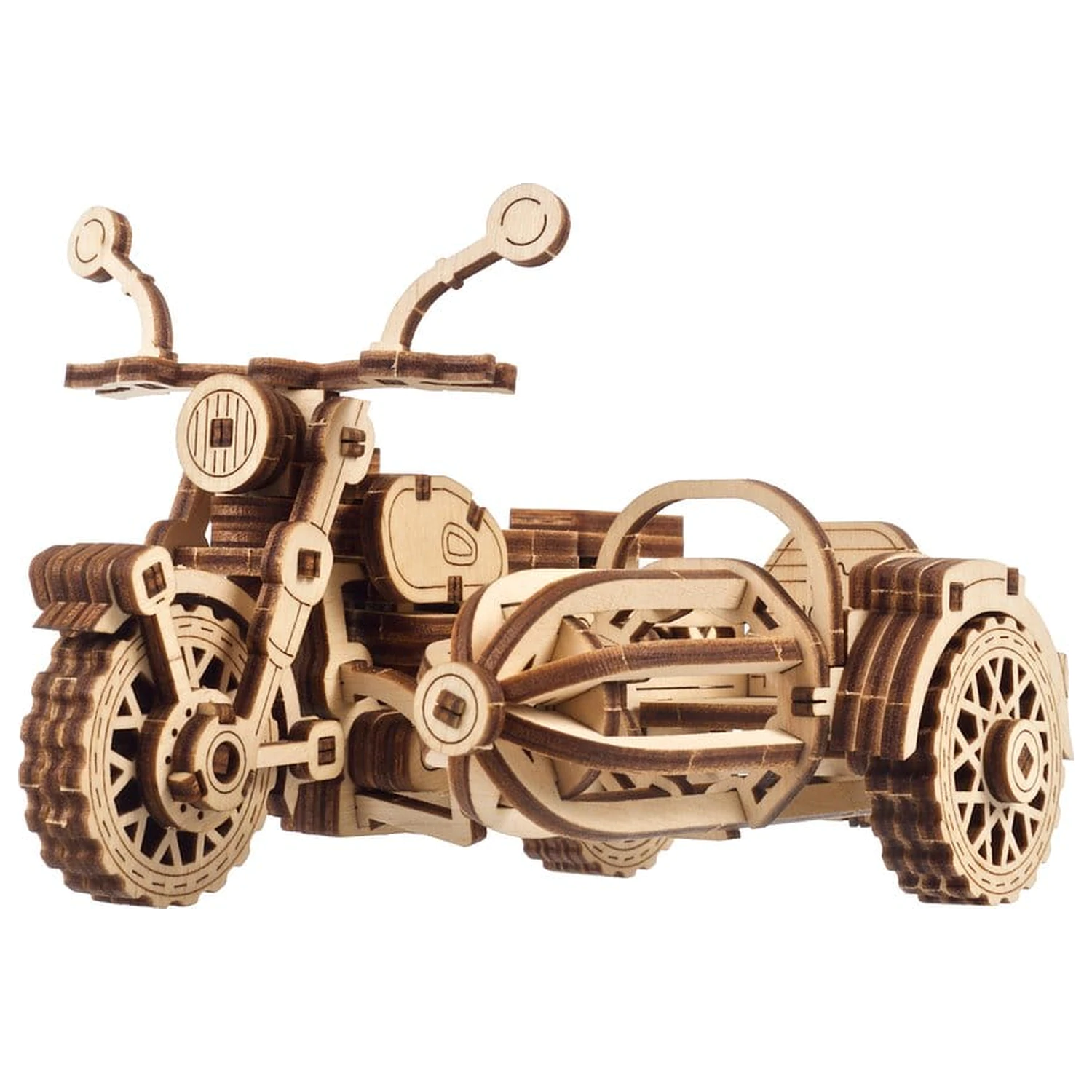 Harry Potter 3D drevené puzzle Hagrid's Flying Motorbike produktová fotografia