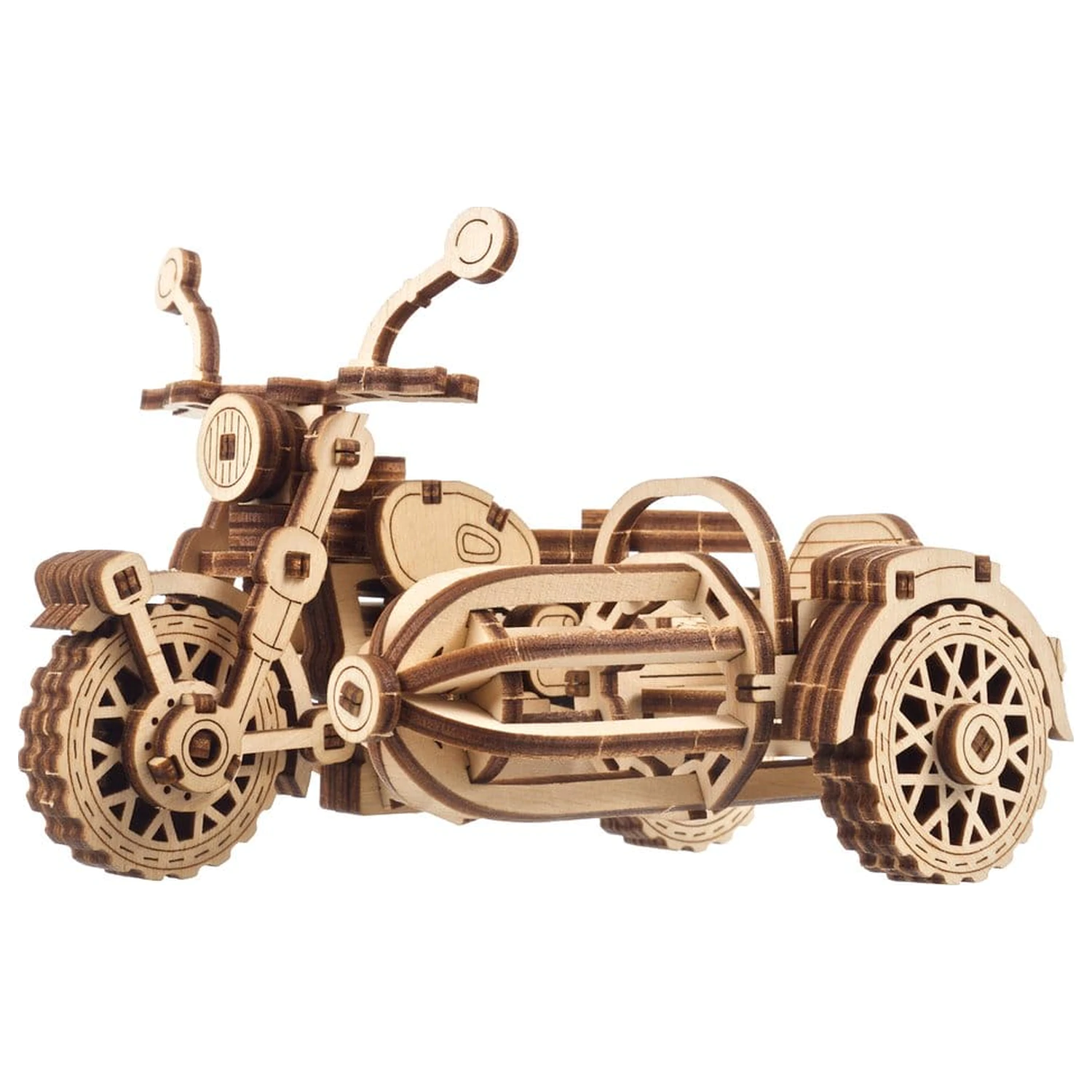 Harry Potter 3D drevené puzzle Hagrid's Flying Motorbike produktová fotografia