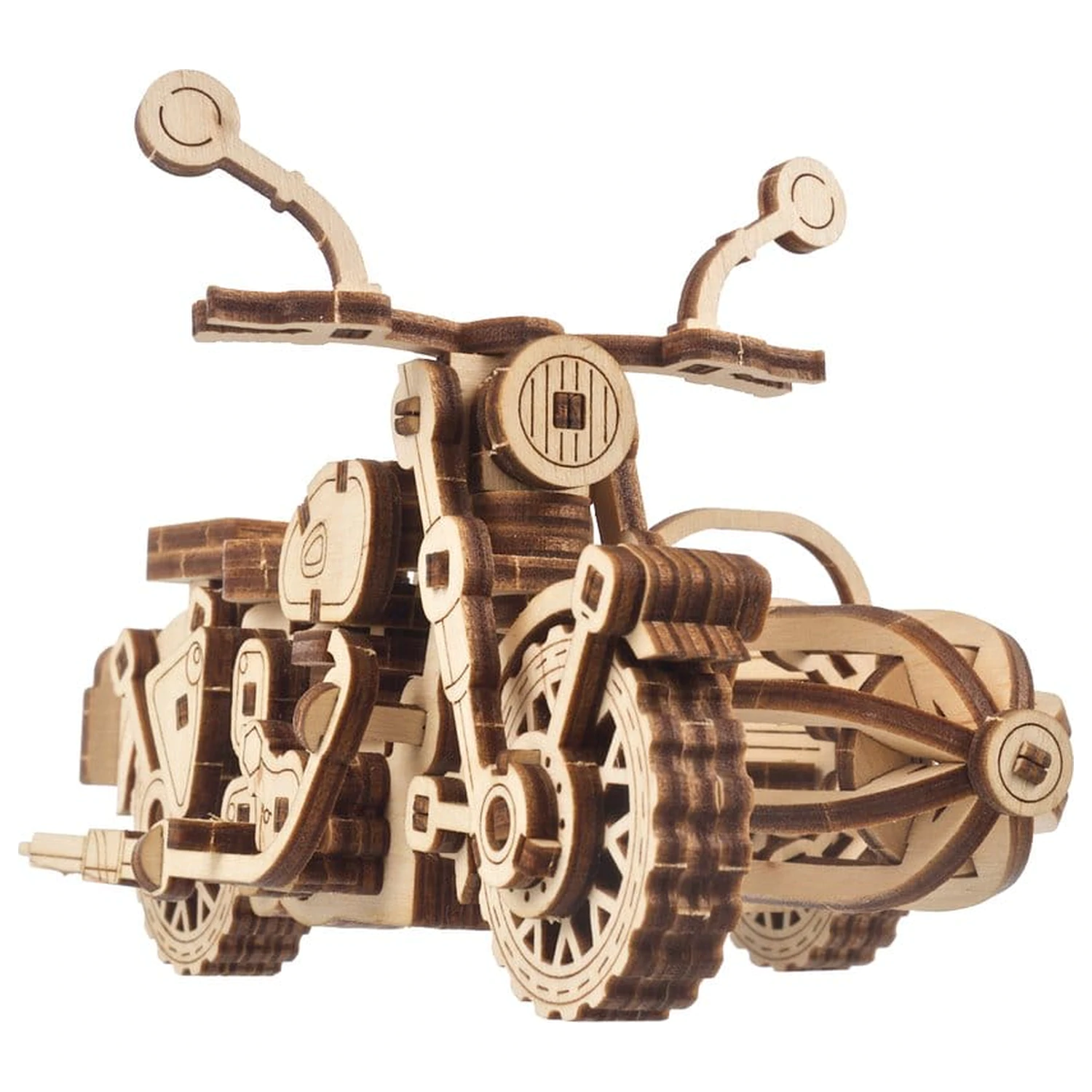 Harry Potter 3D drevené puzzle Hagrid's Flying Motorbike produktová fotografia