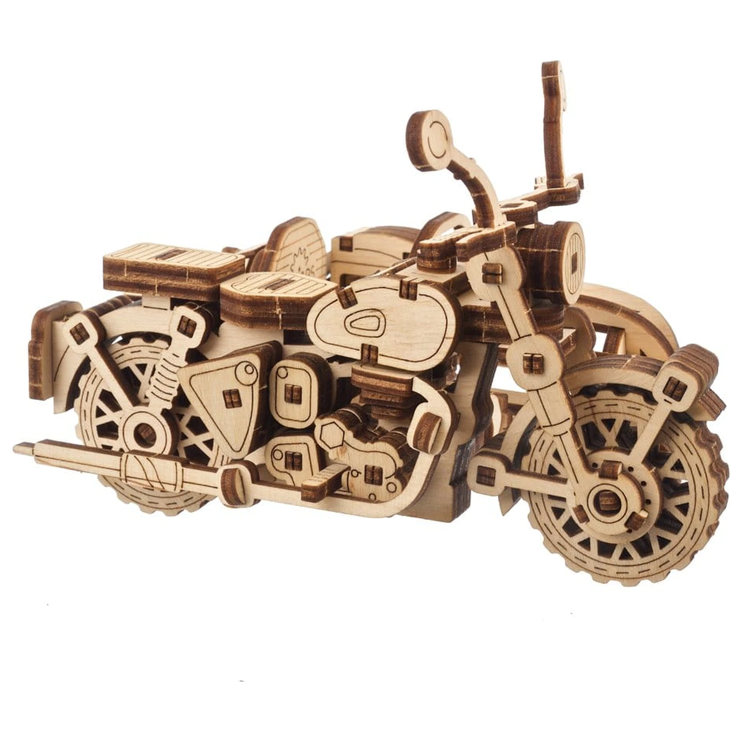 Harry Potter 3D drevené puzzle Hagrid's Flying Motorbike produktová fotografia
