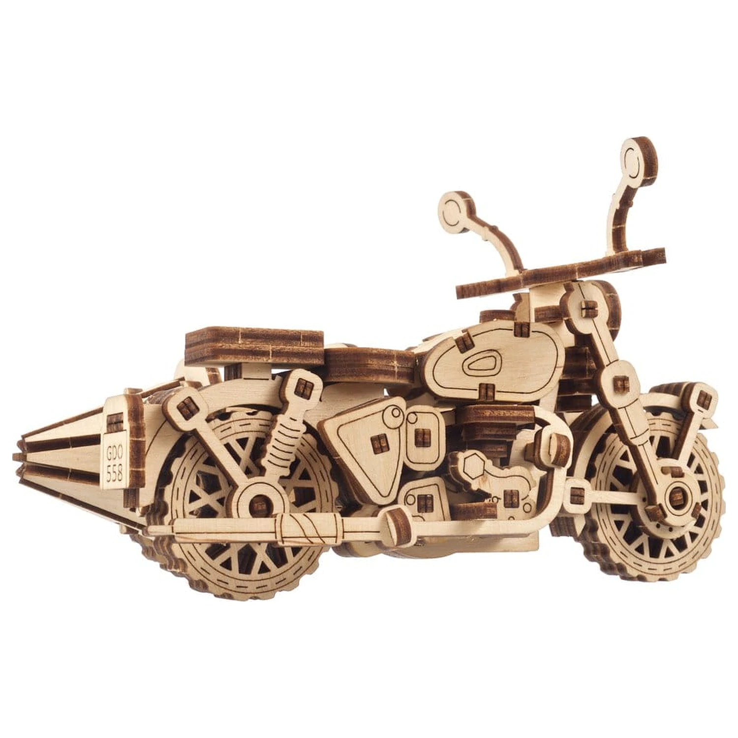Harry Potter 3D drevené puzzle Hagrid's Flying Motorbike produktová fotografia
