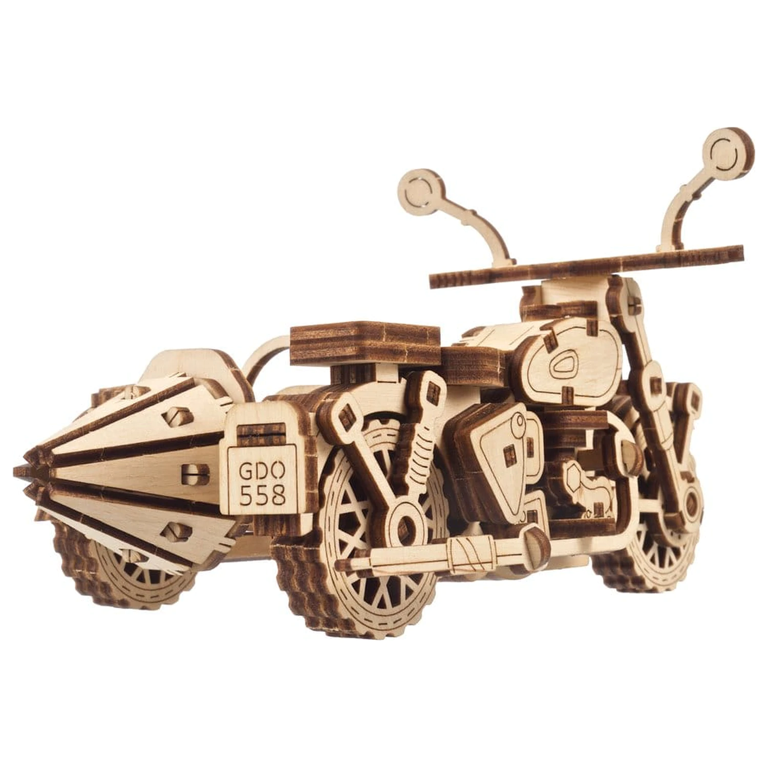 Harry Potter 3D drevené puzzle Hagrid's Flying Motorbike produktová fotografia