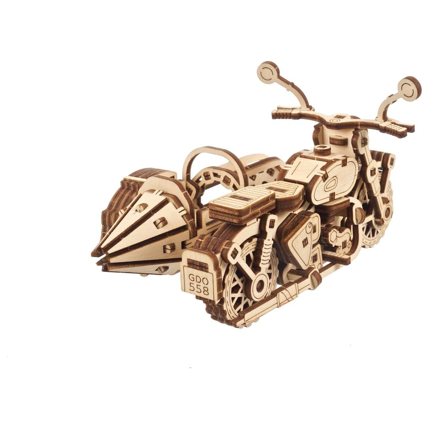 Harry Potter 3D drevené puzzle Hagrid's Flying Motorbike produktová fotografia
