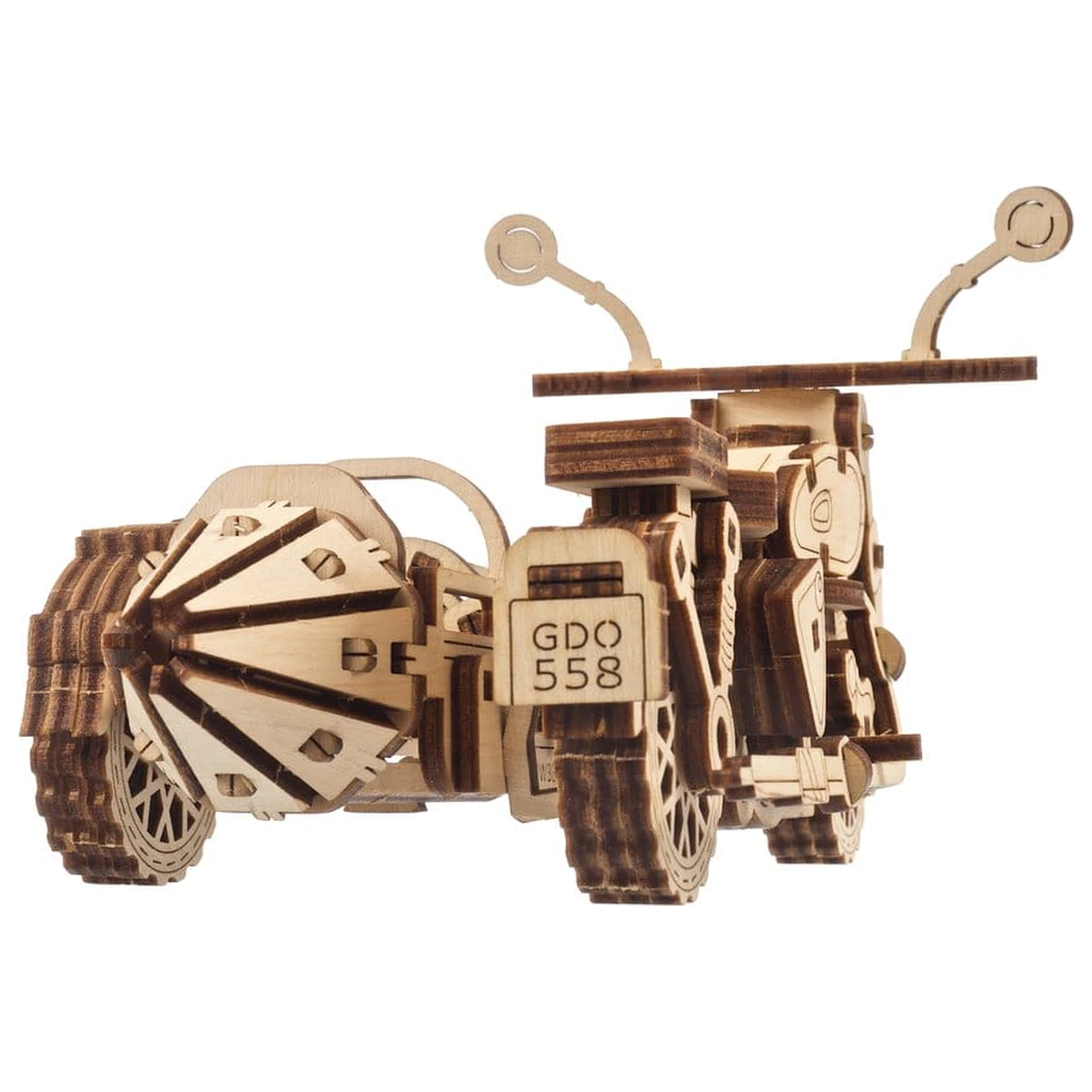 Harry Potter 3D drevené puzzle Hagrid's Flying Motorbike produktová fotografia