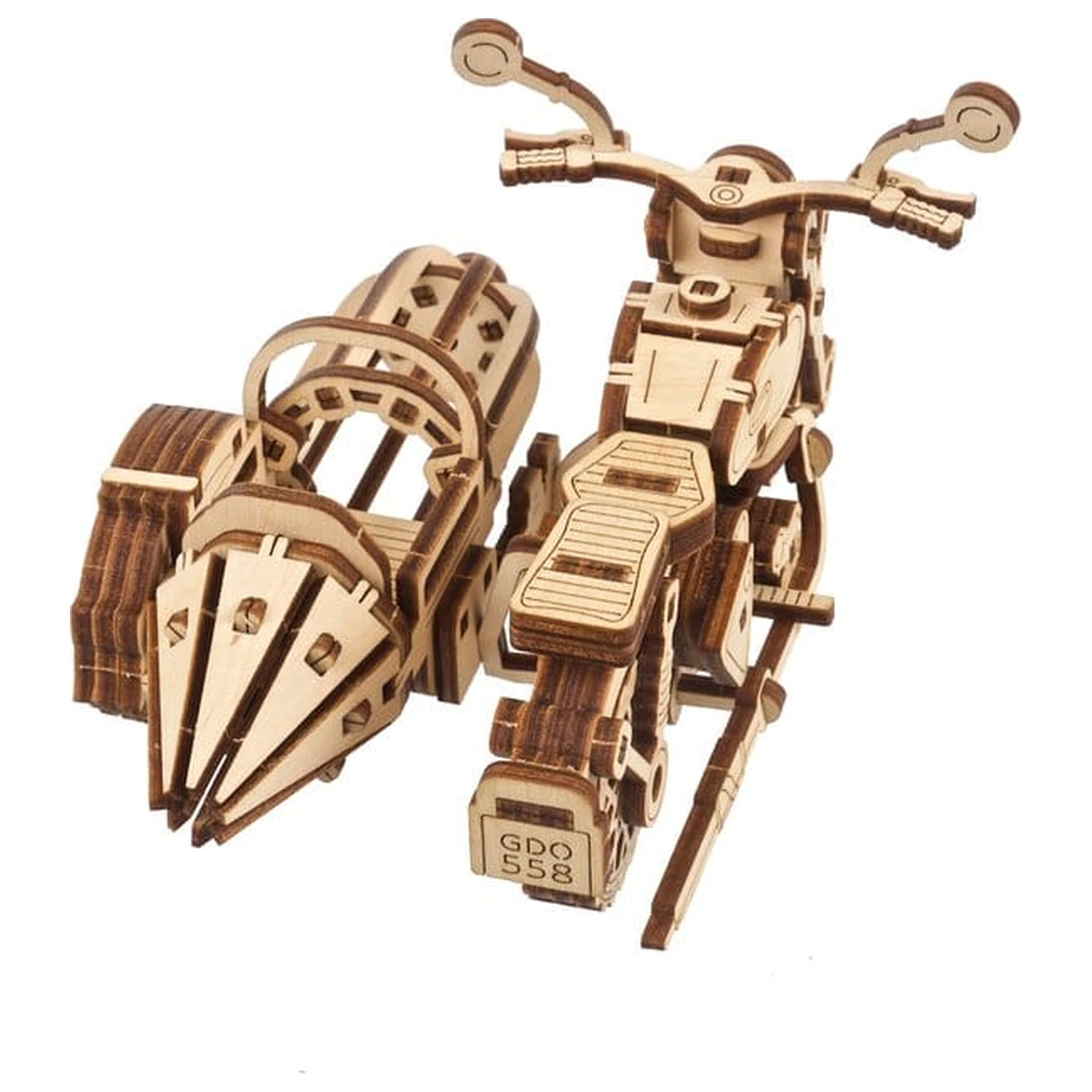 Harry Potter 3D drevené puzzle Hagrid's Flying Motorbike produktová fotografia