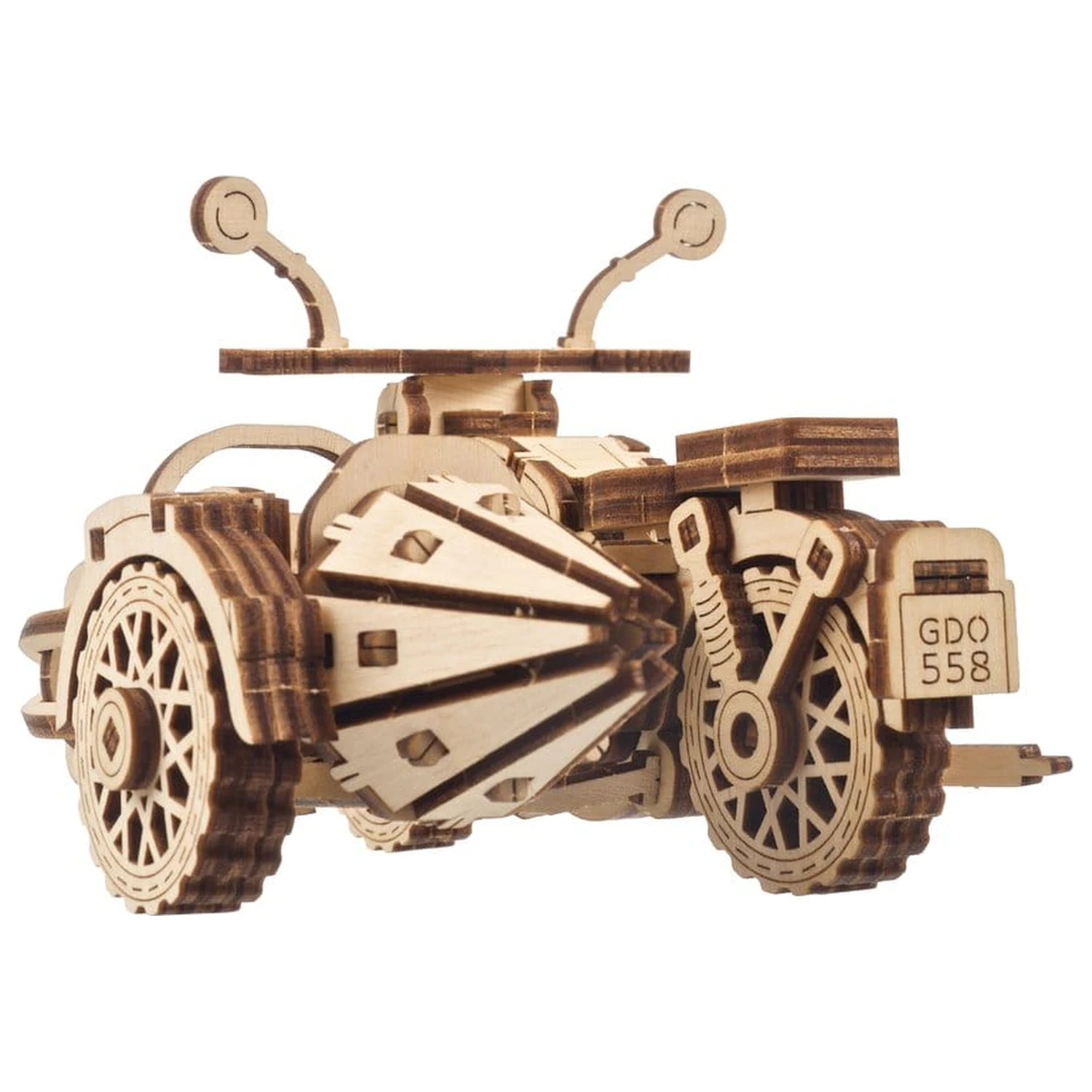 Harry Potter 3D drevené puzzle Hagrid's Flying Motorbike produktová fotografia