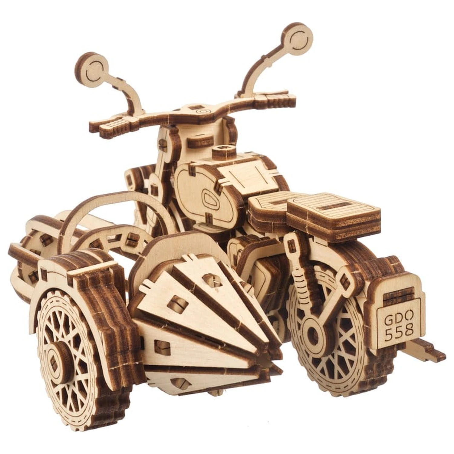 Harry Potter 3D drevené puzzle Hagrid's Flying Motorbike produktová fotografia