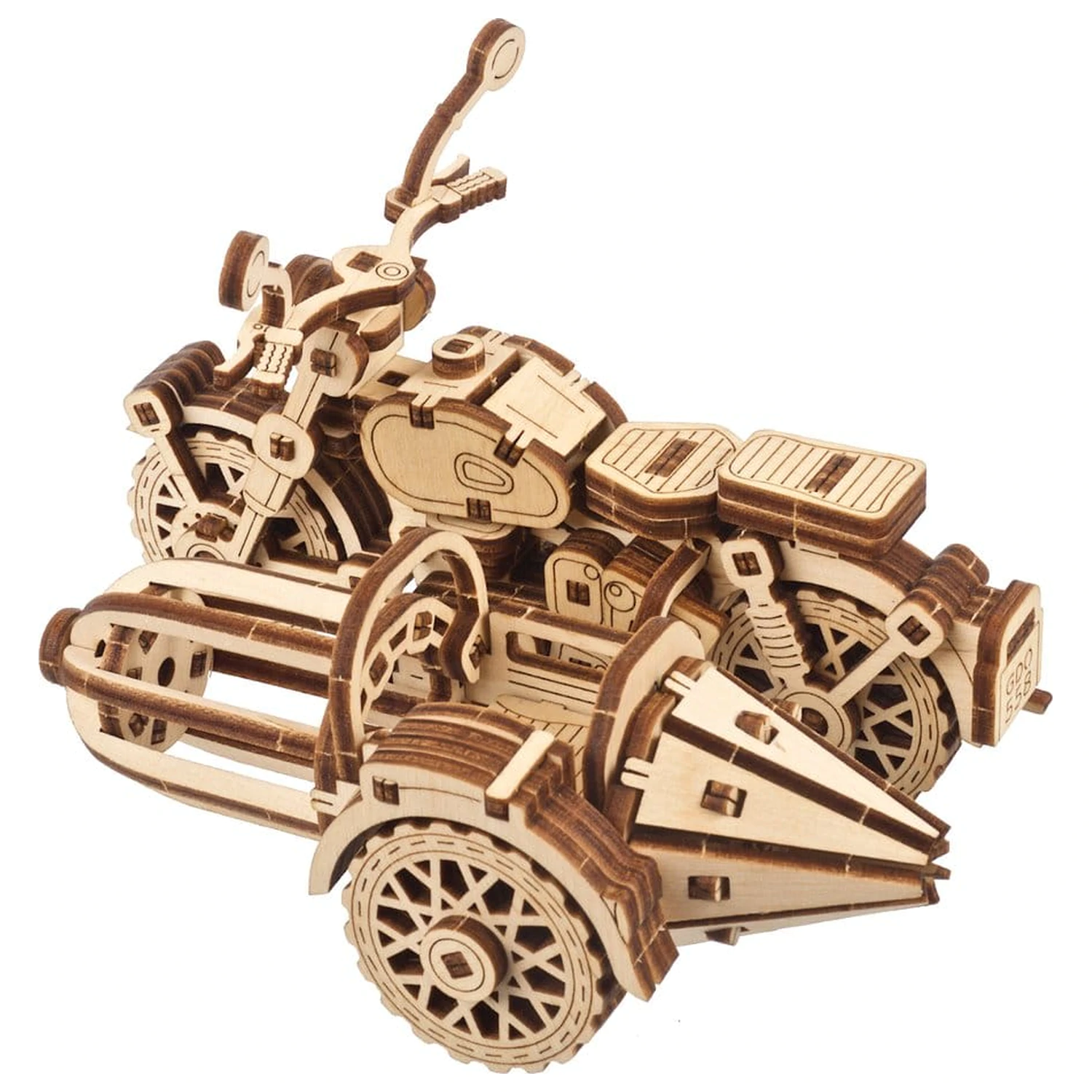 Harry Potter 3D drevené puzzle Hagrid's Flying Motorbike produktová fotografia