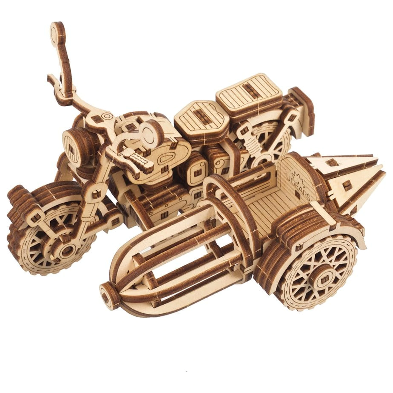Harry Potter 3D drevené puzzle Hagrid's Flying Motorbike produktová fotografia
