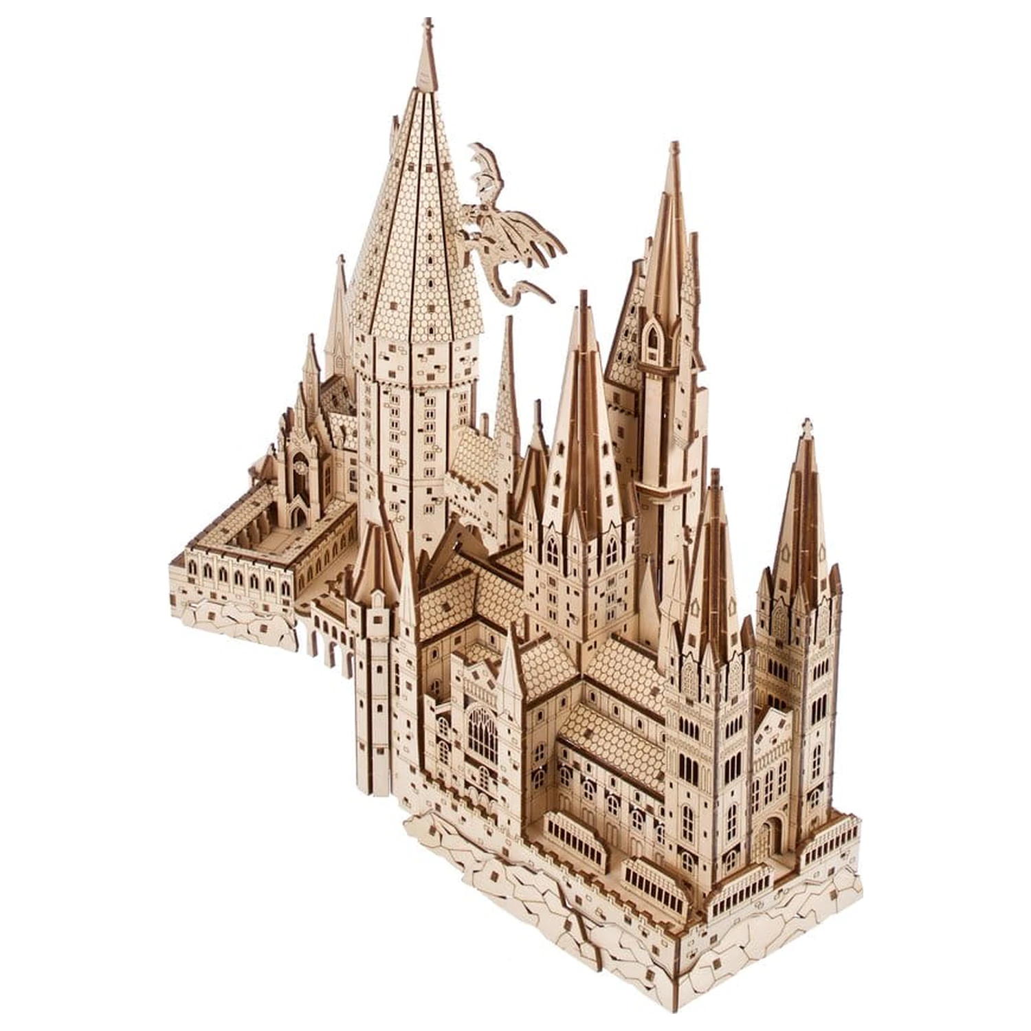 Harry Potter 3D Drevené puzzle Hogwarts Castle produktová fotografia