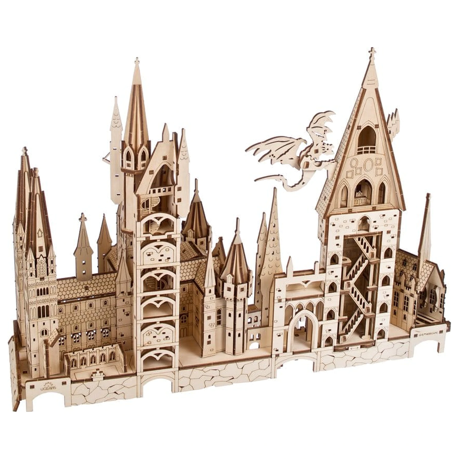 Harry Potter 3D Drevené puzzle Hogwarts Castle produktová fotografia