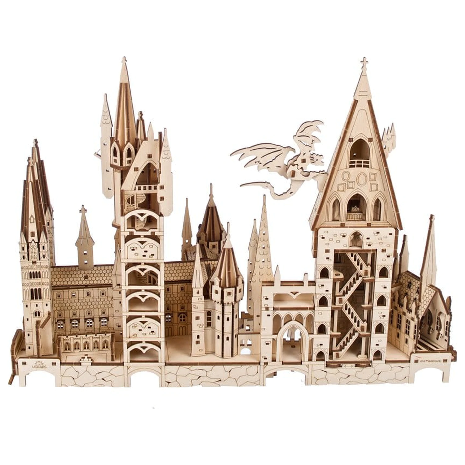 Harry Potter 3D Drevené puzzle Hogwarts Castle produktová fotografia
