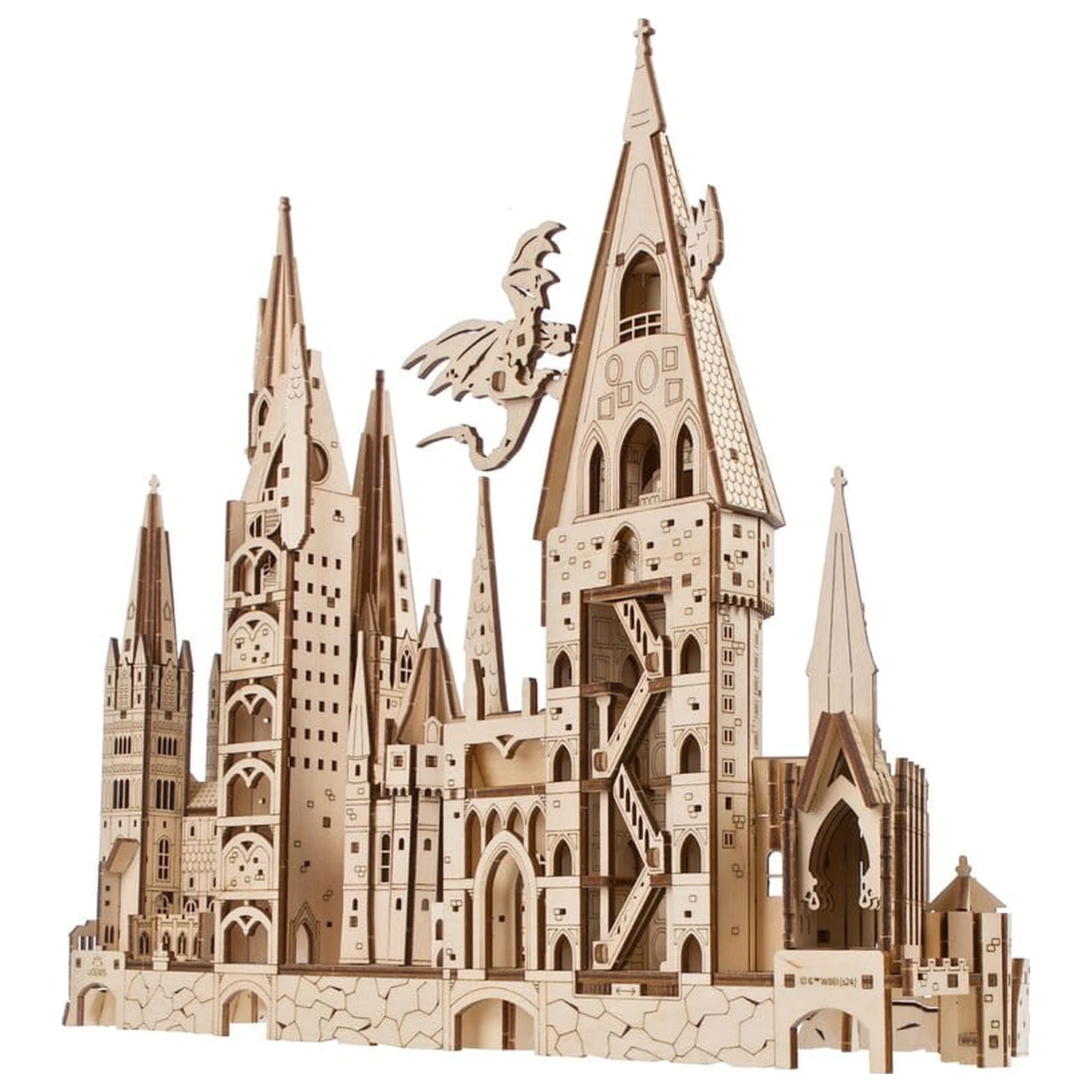 Harry Potter 3D Drevené puzzle Hogwarts Castle produktová fotografia