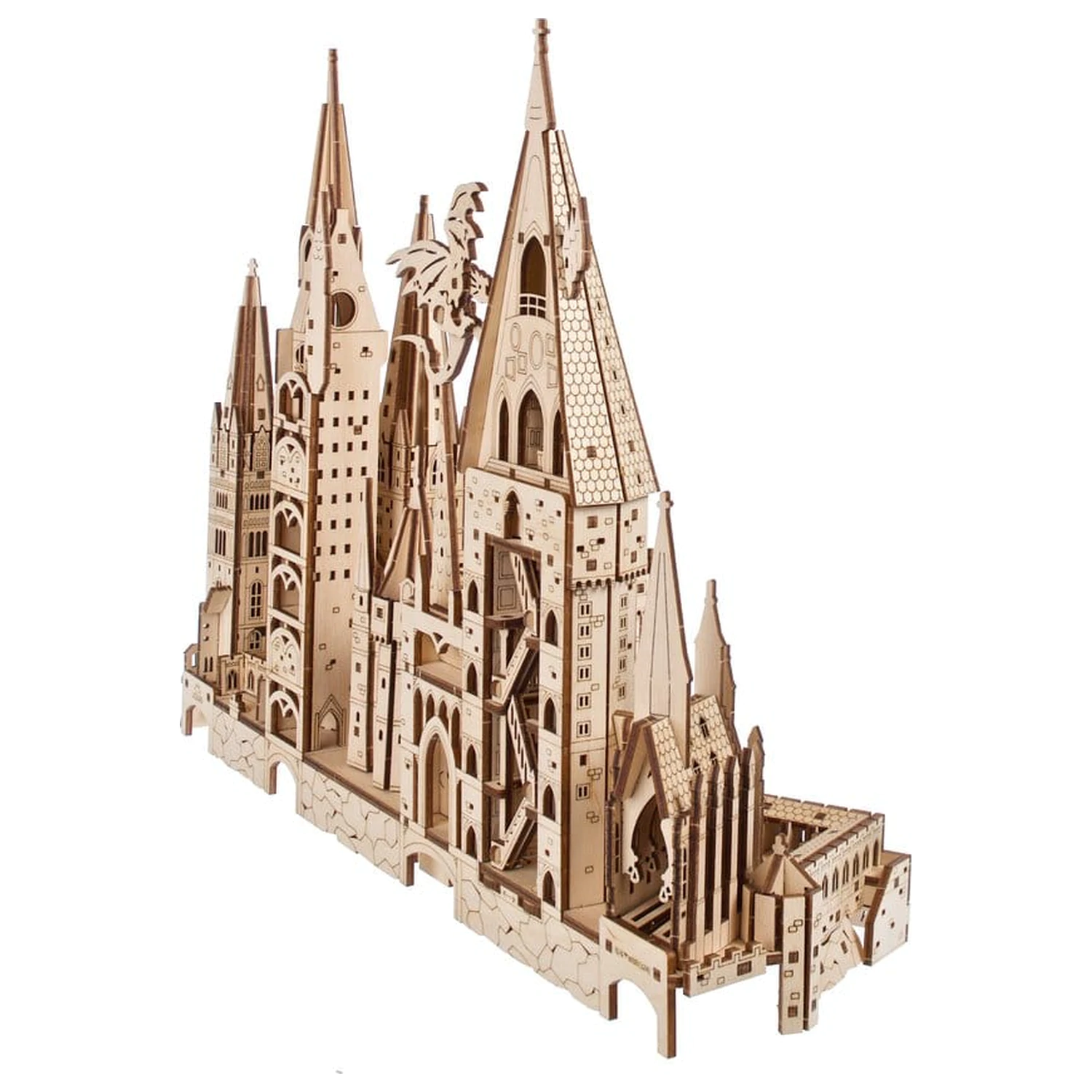 Harry Potter 3D Drevené puzzle Hogwarts Castle produktová fotografia