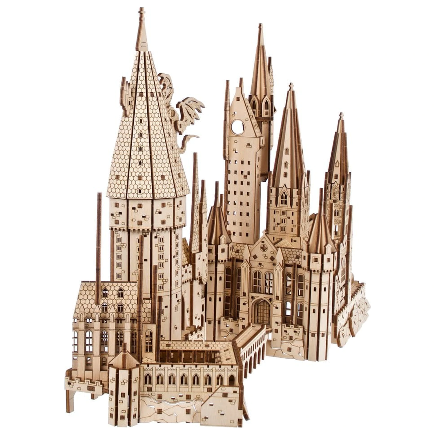 Harry Potter 3D Drevené puzzle Hogwarts Castle produktová fotografia