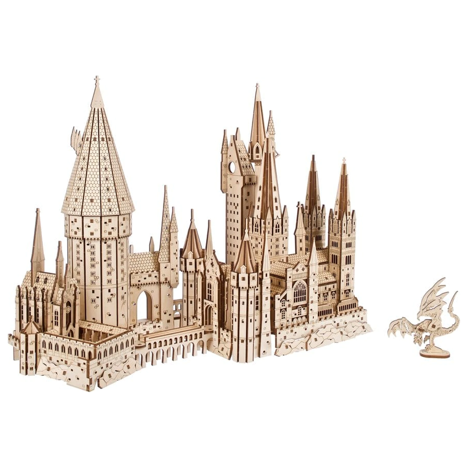 Harry Potter 3D Drevené puzzle Hogwarts Castle produktová fotografia
