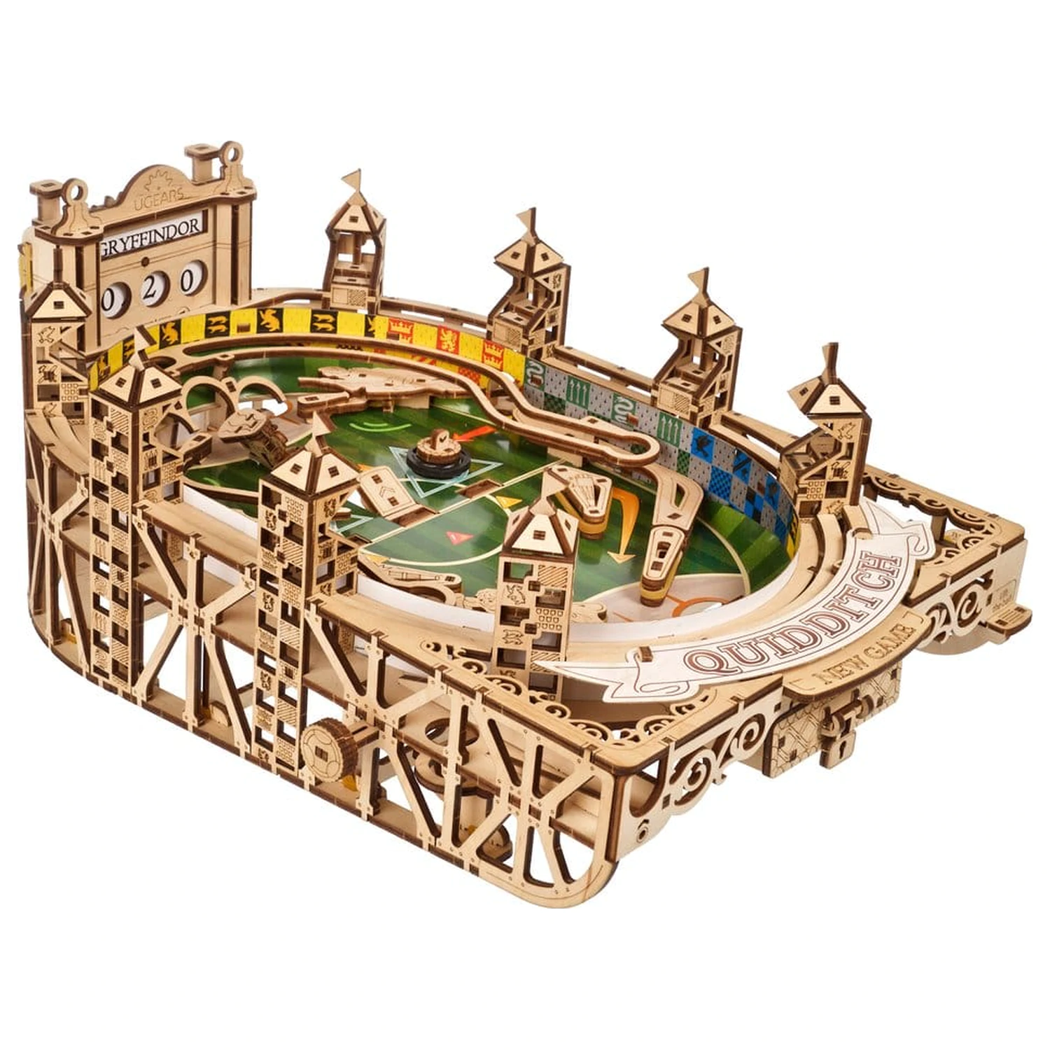 Harry Potter 3D Drevené Puzzle Quidditch Pinball produktová fotografia