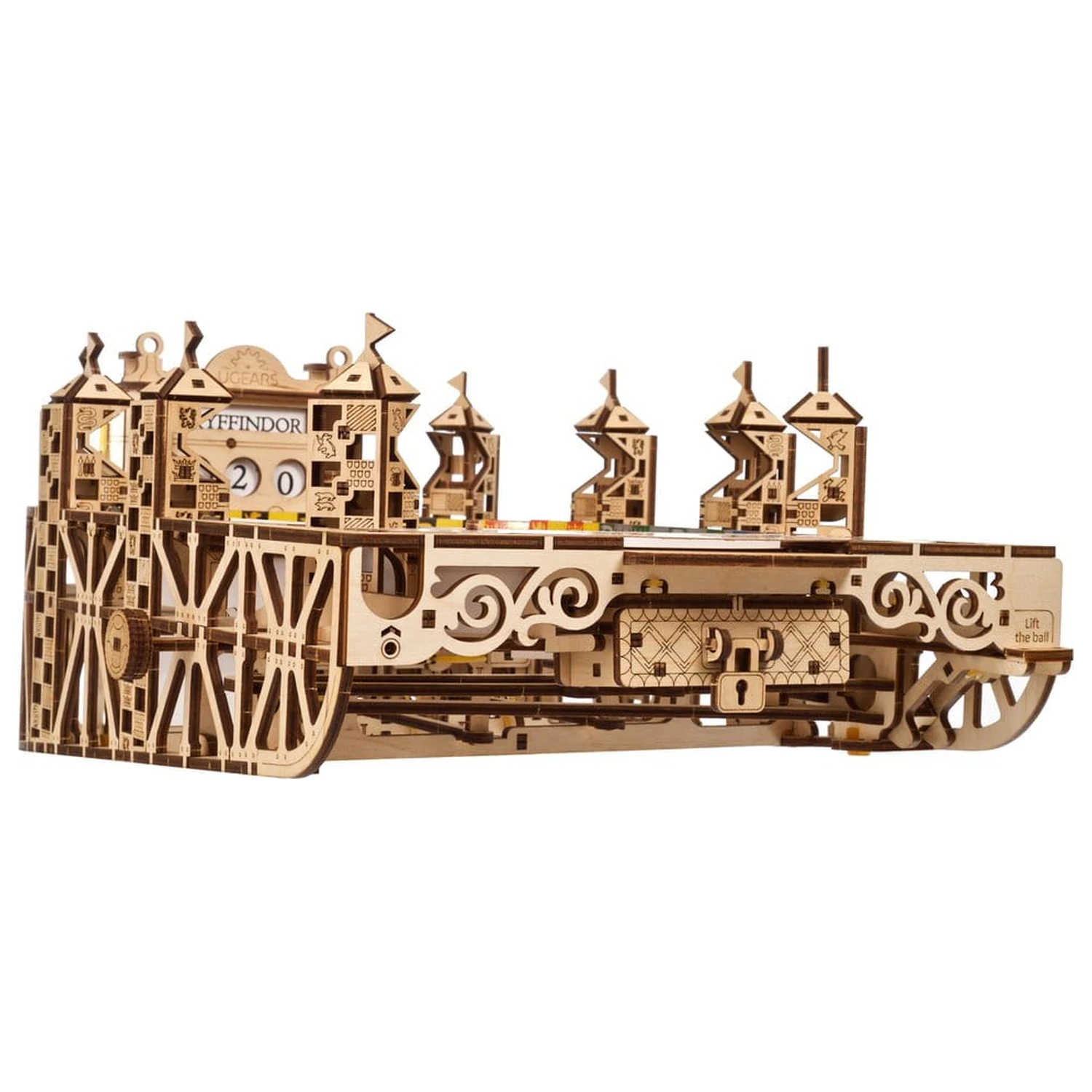 Harry Potter 3D Drevené Puzzle Quidditch Pinball produktová fotografia