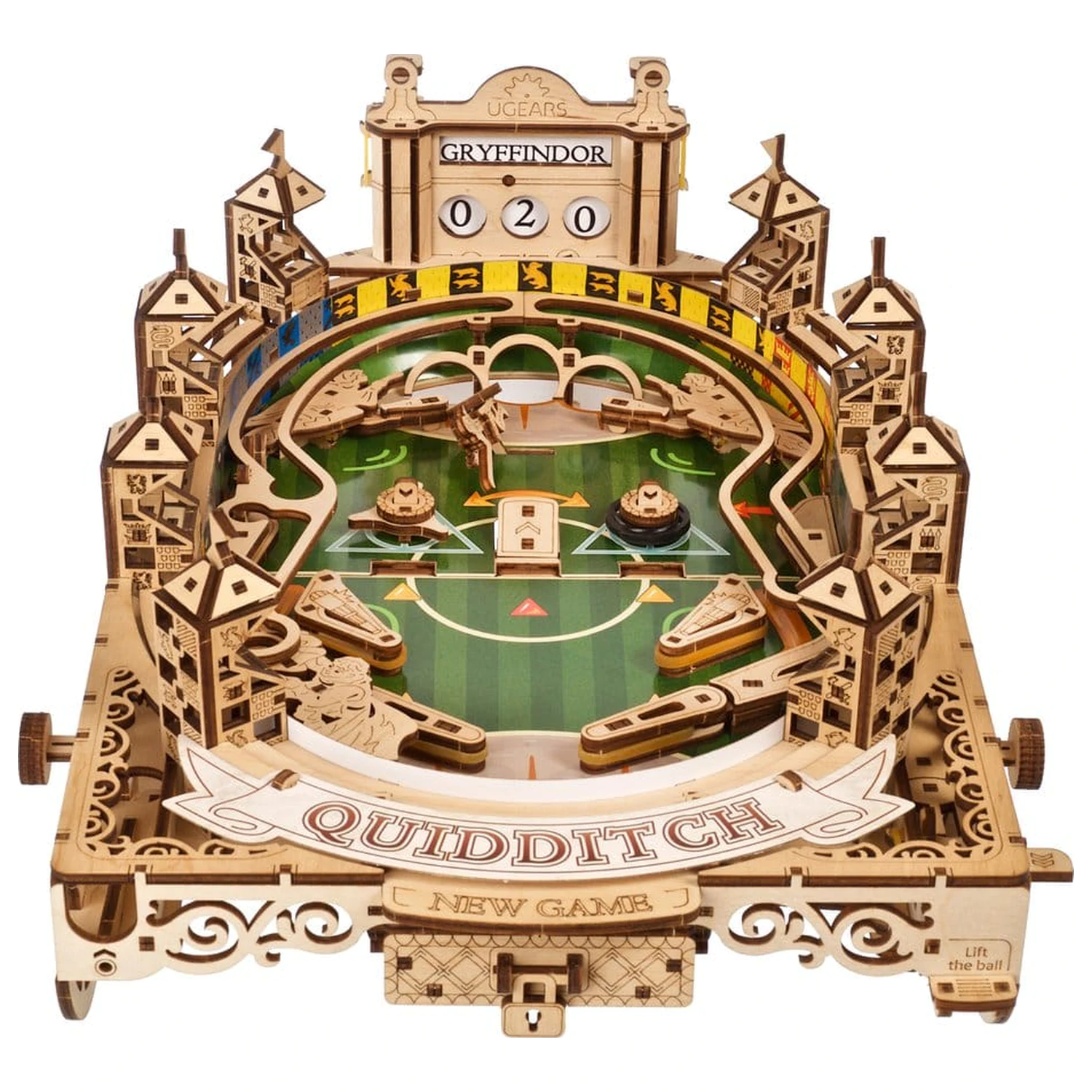 Harry Potter 3D Drevené Puzzle Quidditch Pinball produktová fotografia