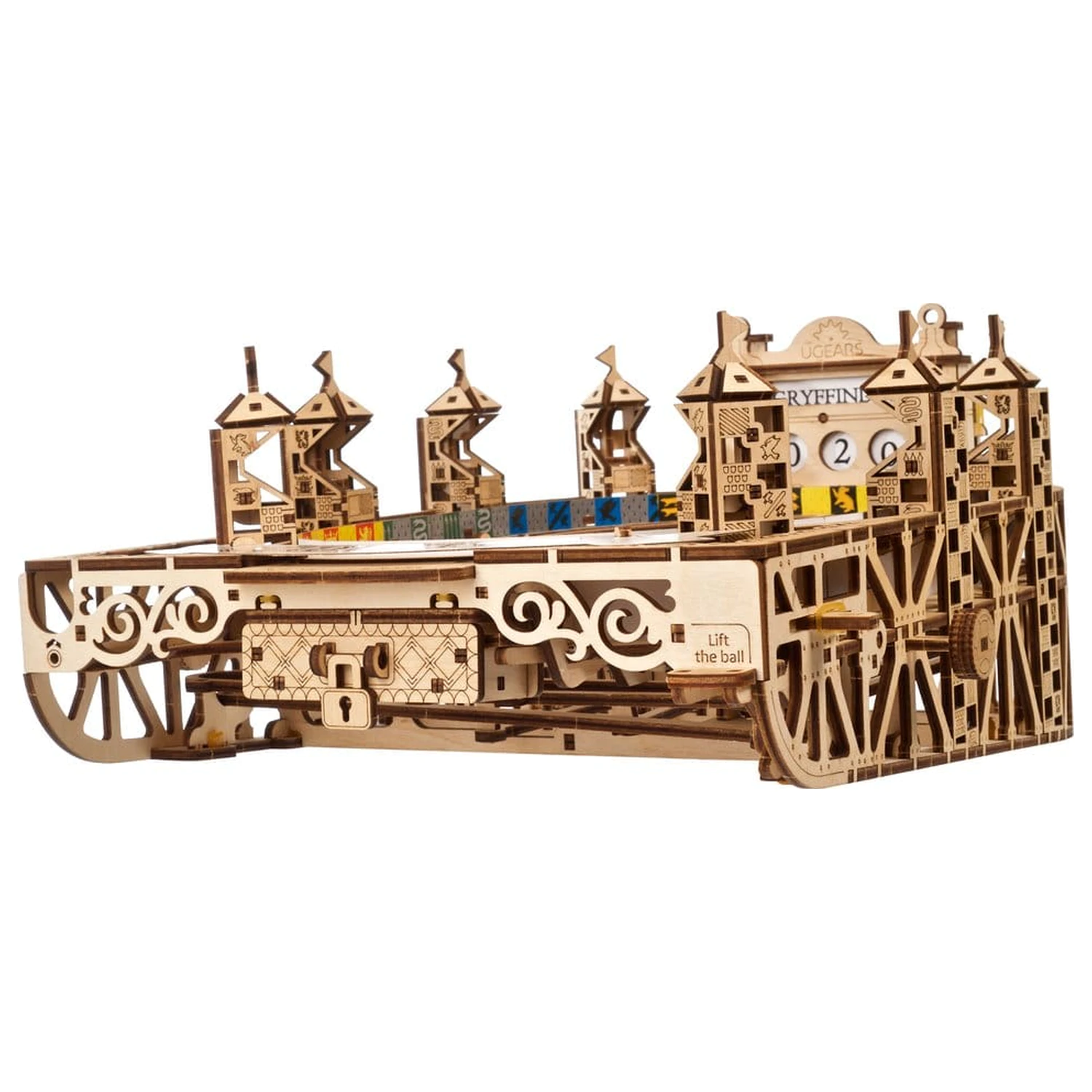 Harry Potter 3D Drevené Puzzle Quidditch Pinball produktová fotografia