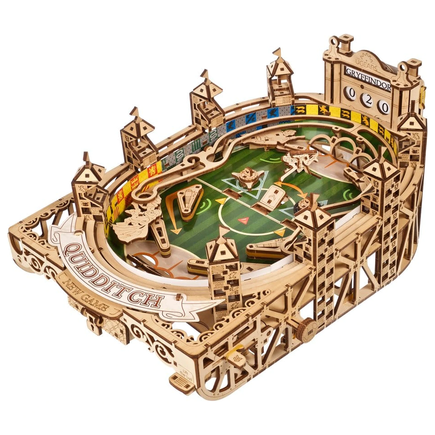 Harry Potter 3D Drevené Puzzle Quidditch Pinball produktová fotografia