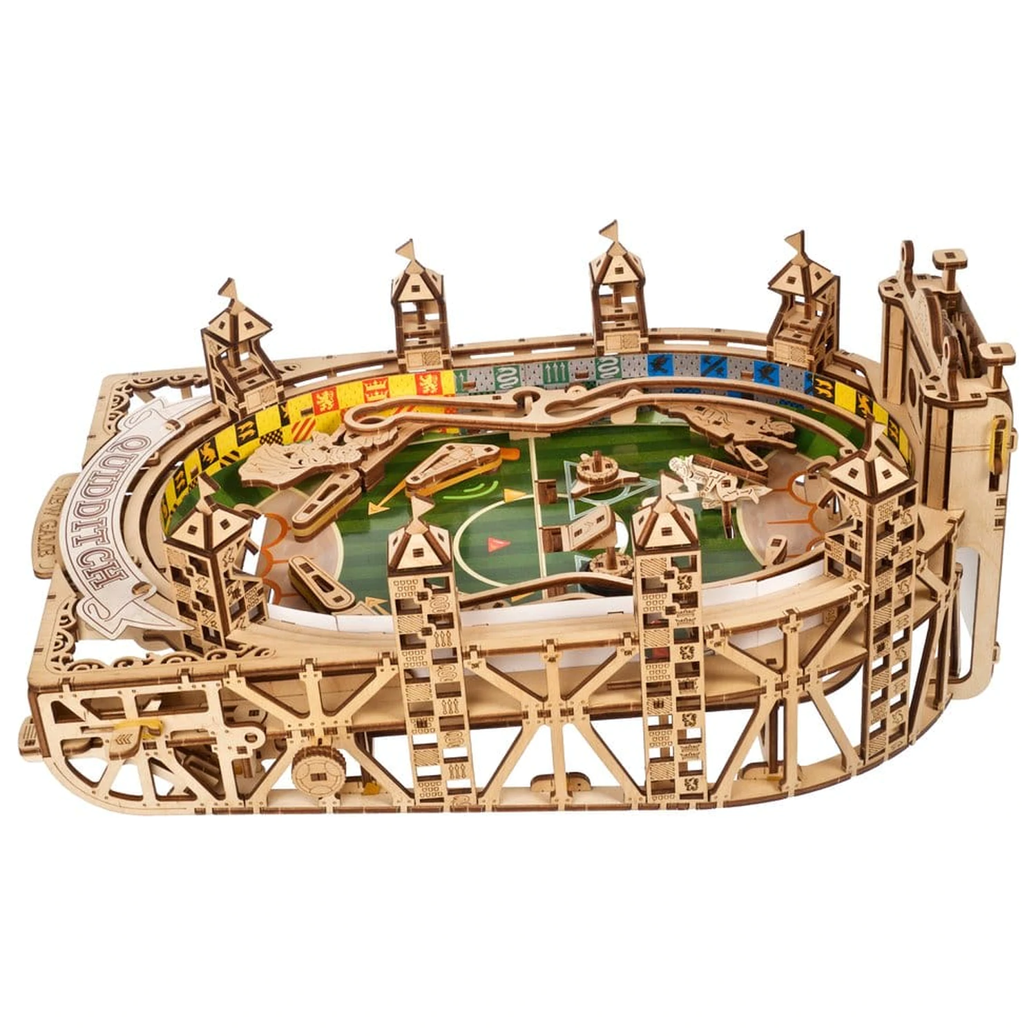 Harry Potter 3D Drevené Puzzle Quidditch Pinball produktová fotografia