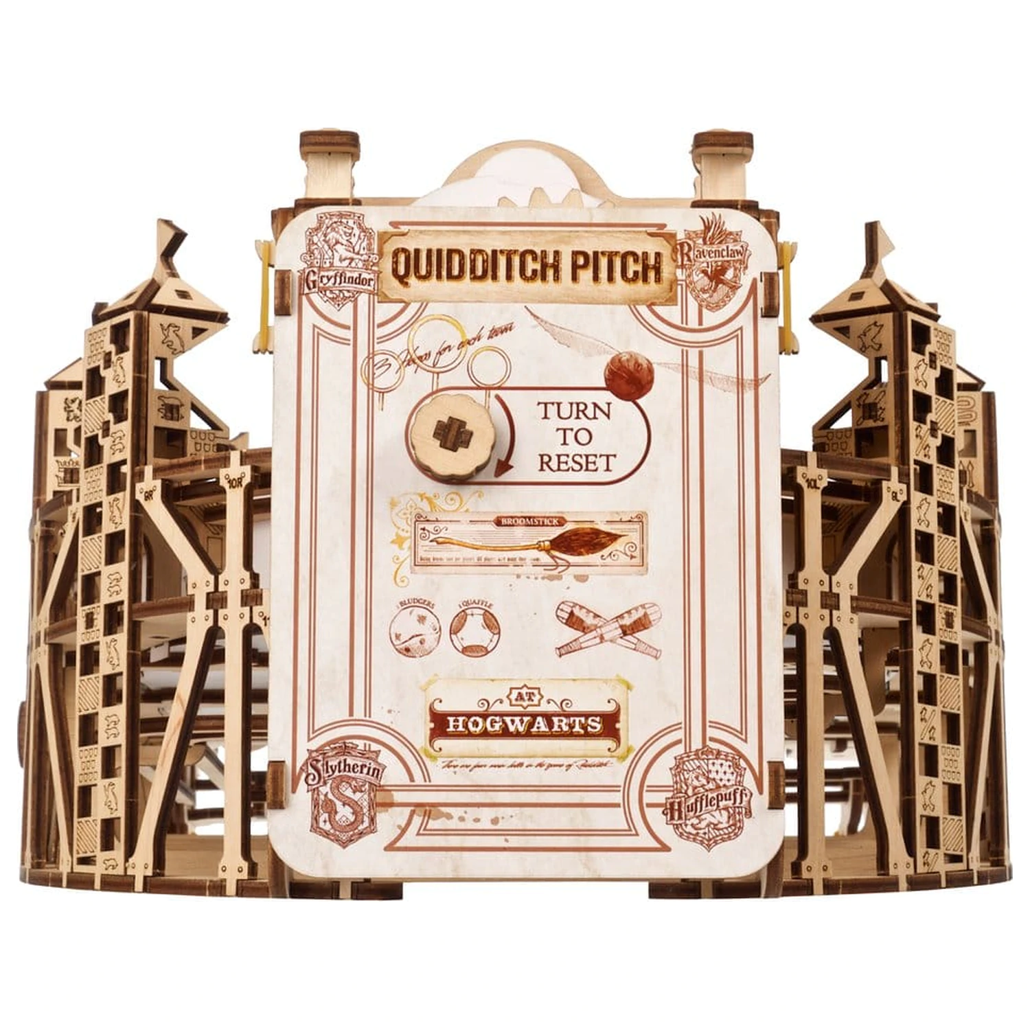 Harry Potter 3D Drevené Puzzle Quidditch Pinball produktová fotografia