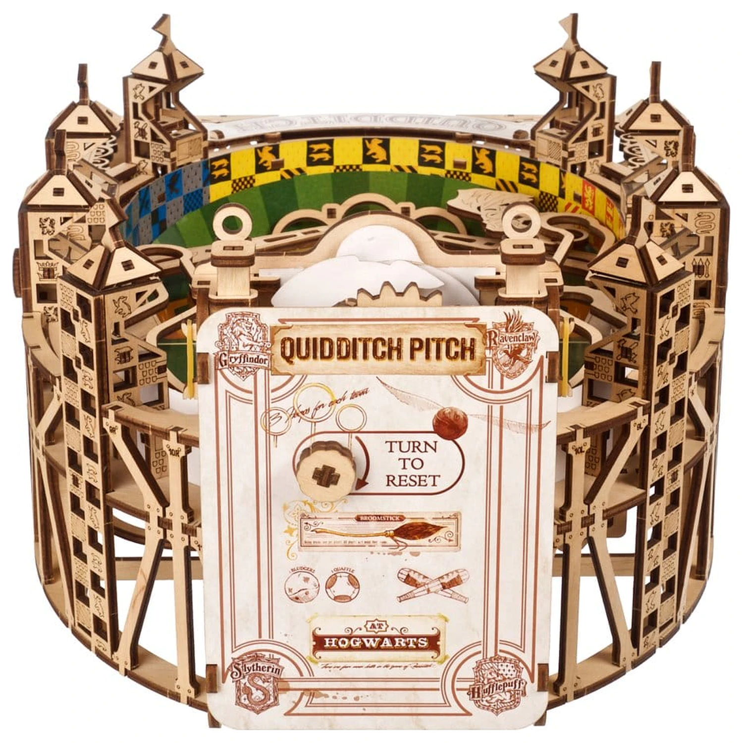 Harry Potter 3D Drevené Puzzle Quidditch Pinball produktová fotografia
