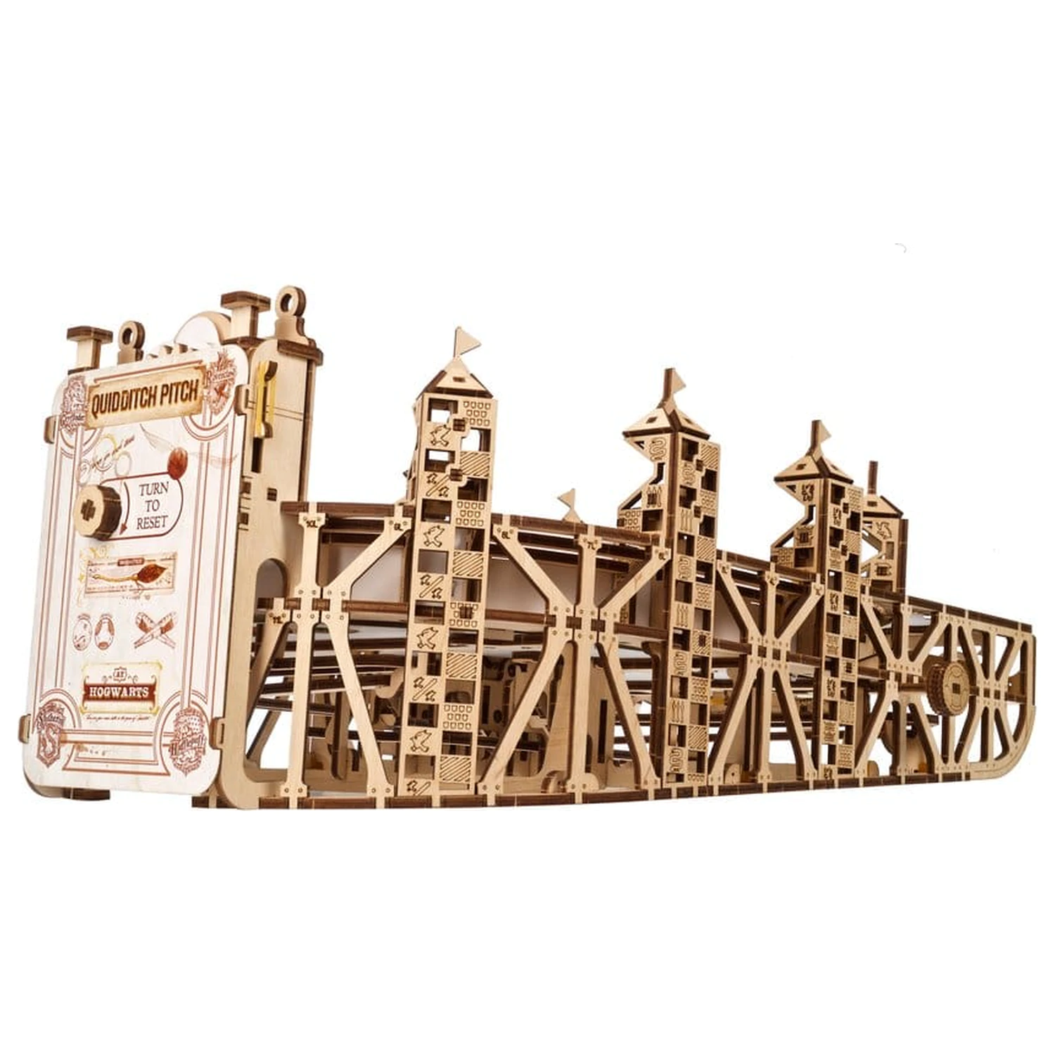 Harry Potter 3D Drevené Puzzle Quidditch Pinball produktová fotografia
