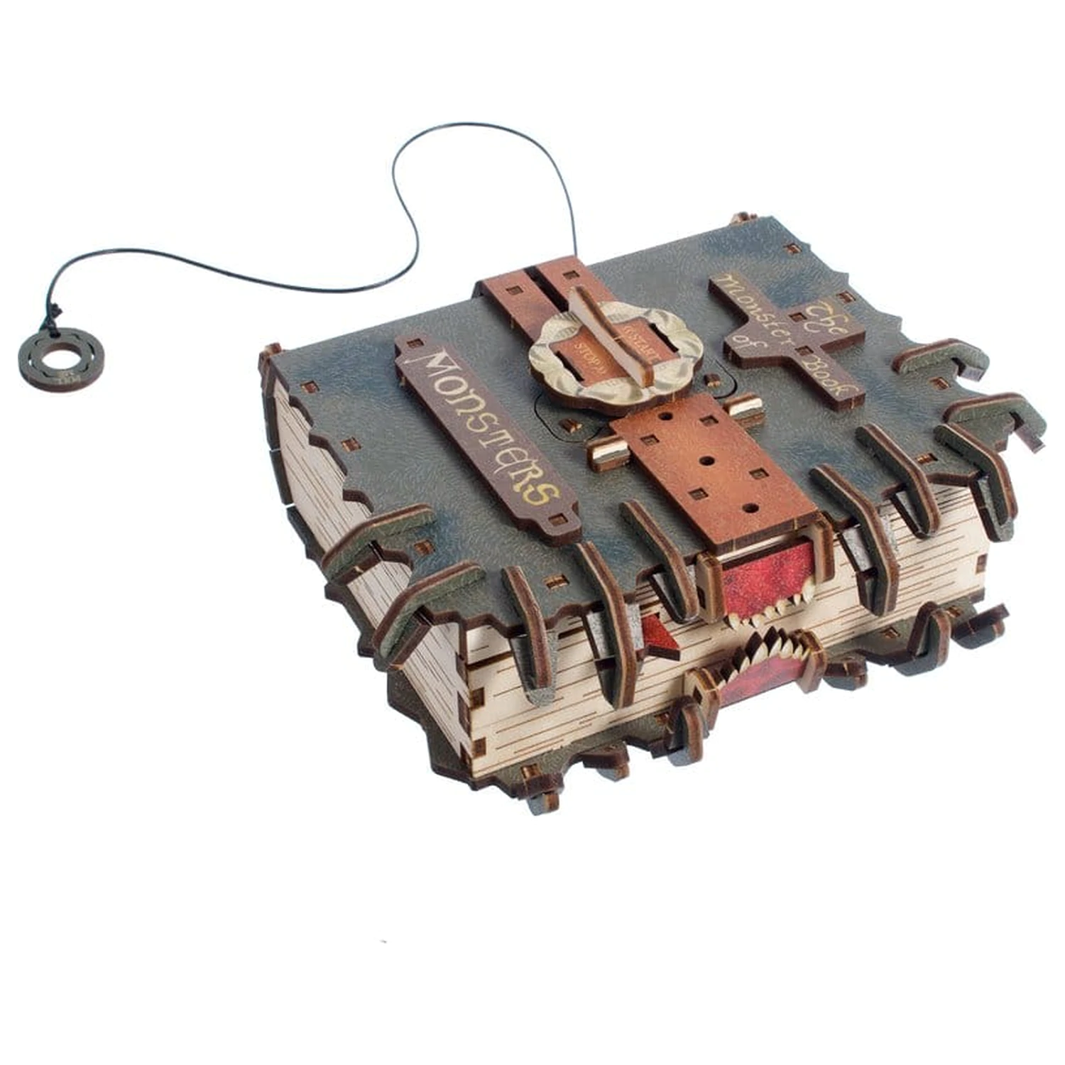 Harry Potter 3D drevené puzzle The Monster Book of Monsters produktová fotografia