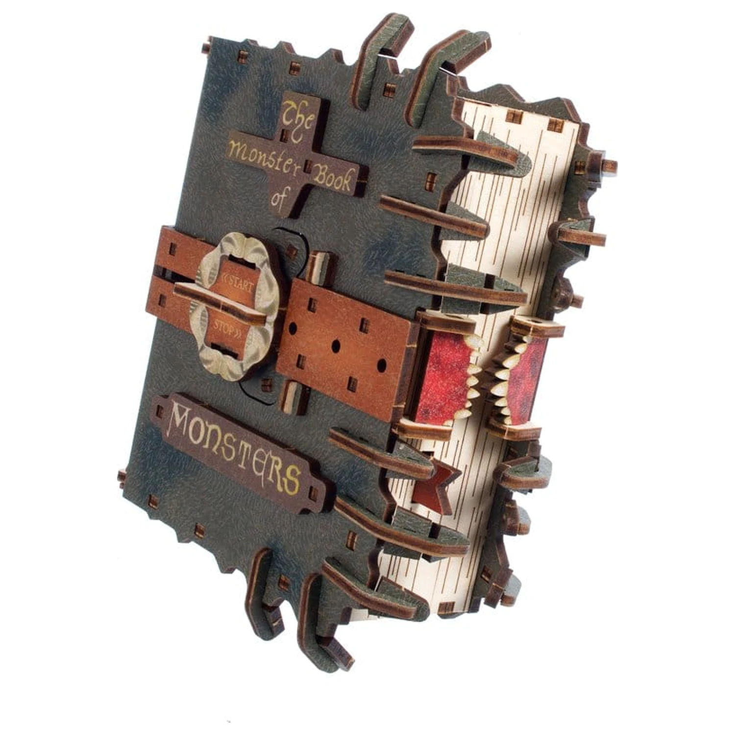 Harry Potter 3D drevené puzzle The Monster Book of Monsters produktová fotografia