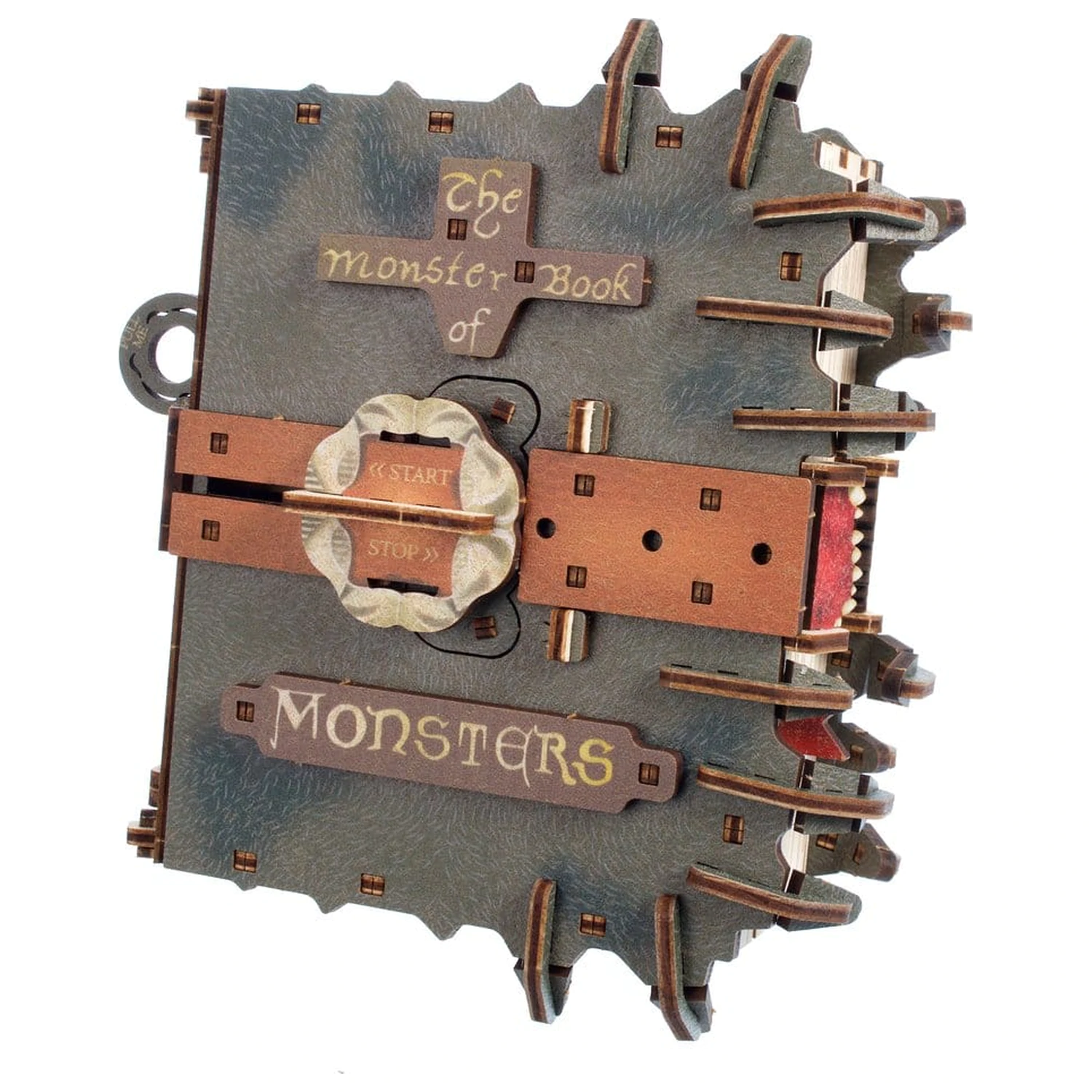 Harry Potter 3D drevené puzzle The Monster Book of Monsters produktová fotografia