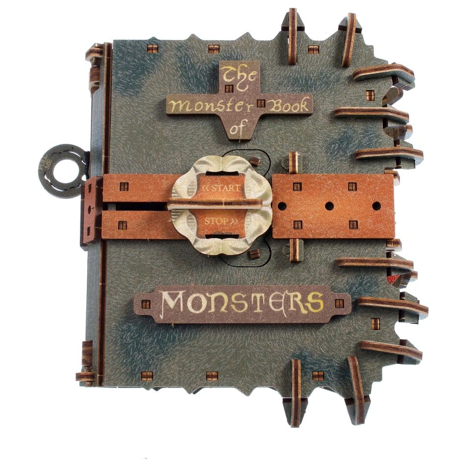 Harry Potter 3D drevené puzzle The Monster Book of Monsters produktová fotografia