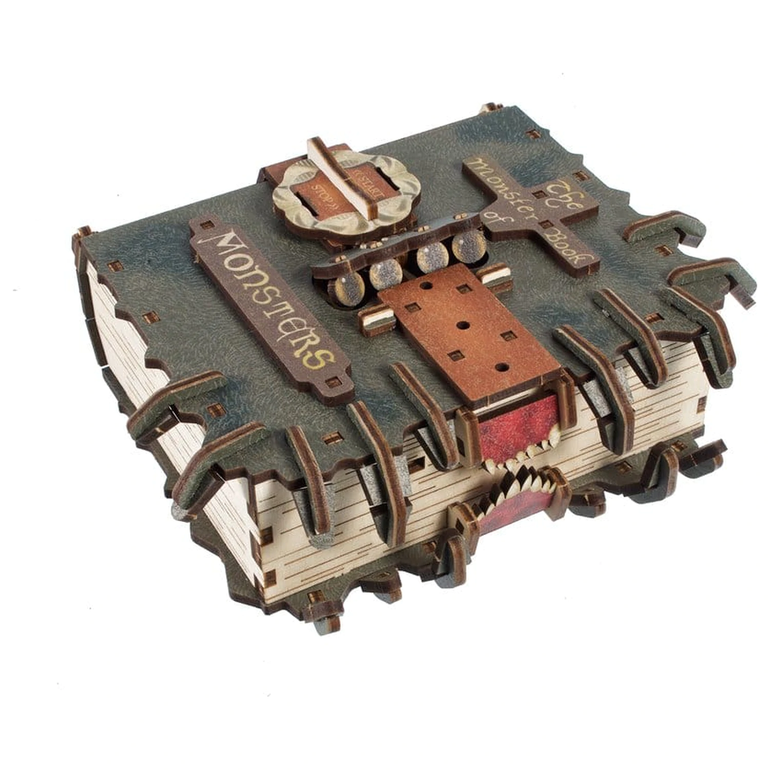 Harry Potter 3D drevené puzzle The Monster Book of Monsters produktová fotografia