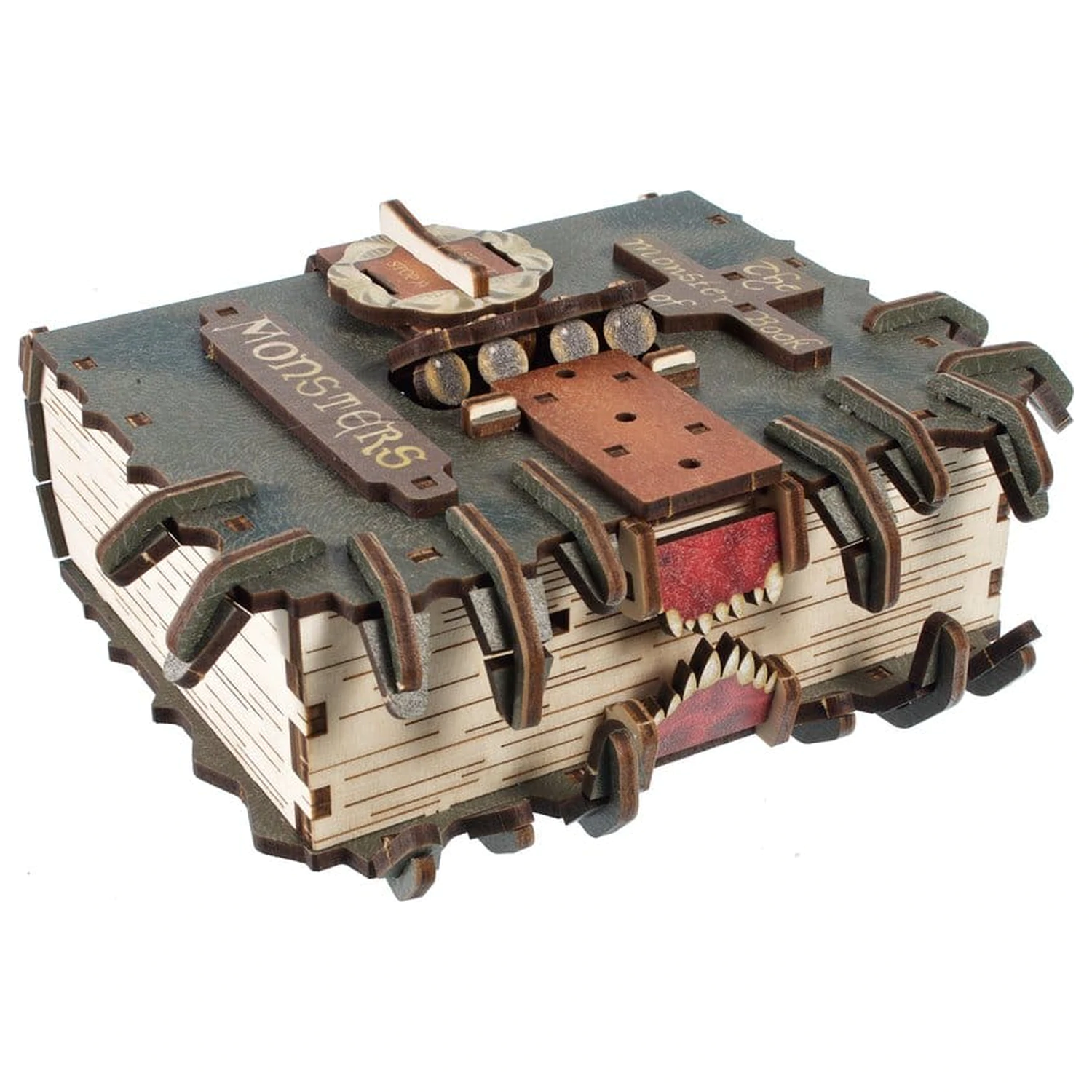 Harry Potter 3D drevené puzzle The Monster Book of Monsters produktová fotografia