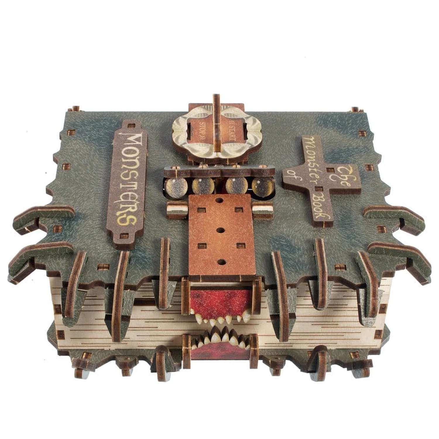 Harry Potter 3D drevené puzzle The Monster Book of Monsters produktová fotografia