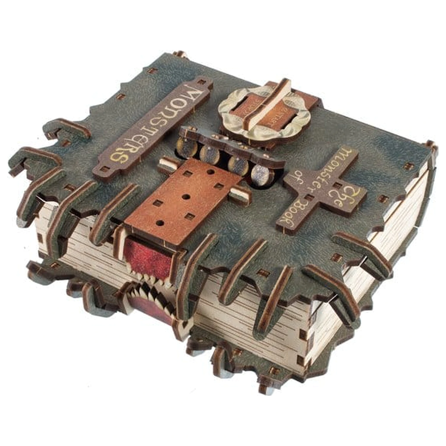 Harry Potter 3D drevené puzzle The Monster Book of Monsters produktová fotografia