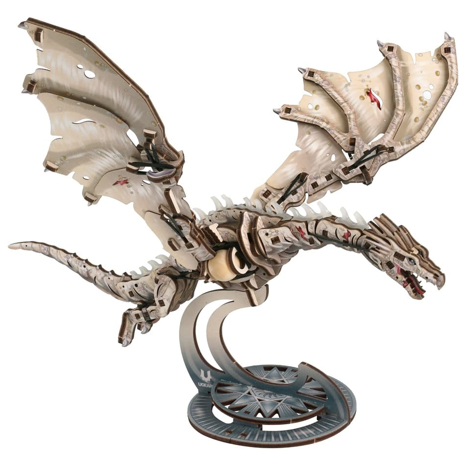 Harry Potter 3D drevené puzzle Ukrainian Ironbelly Dragon produktová fotografia