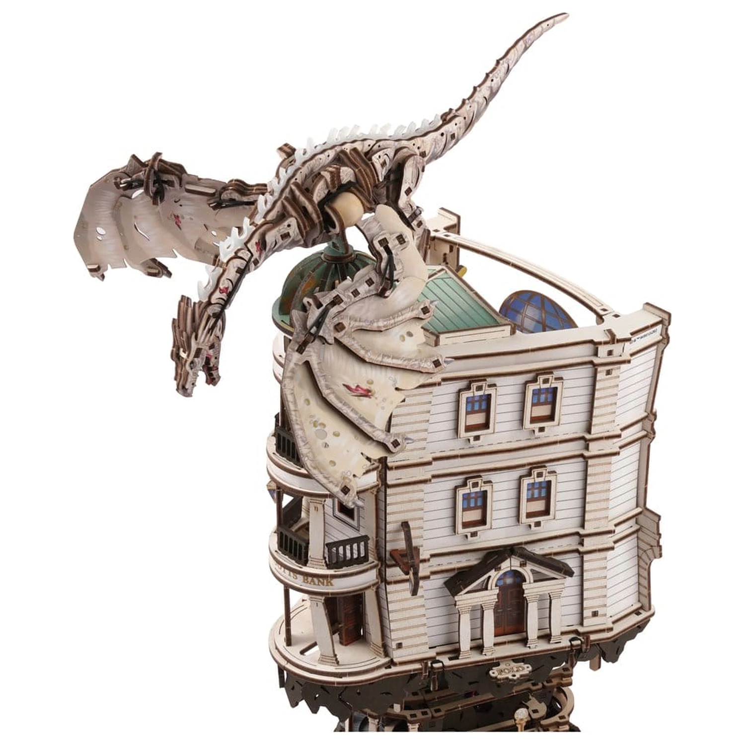 Harry Potter 3D drevené puzzle Ukrainian Ironbelly Dragon produktová fotografia