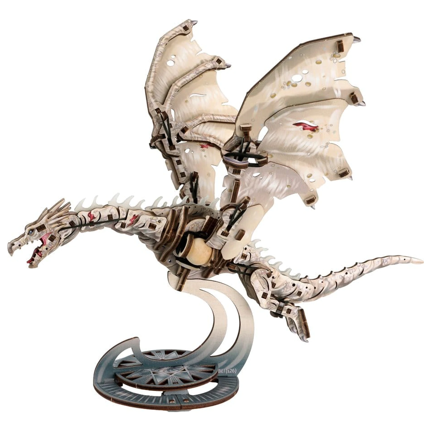 Harry Potter 3D drevené puzzle Ukrainian Ironbelly Dragon produktová fotografia