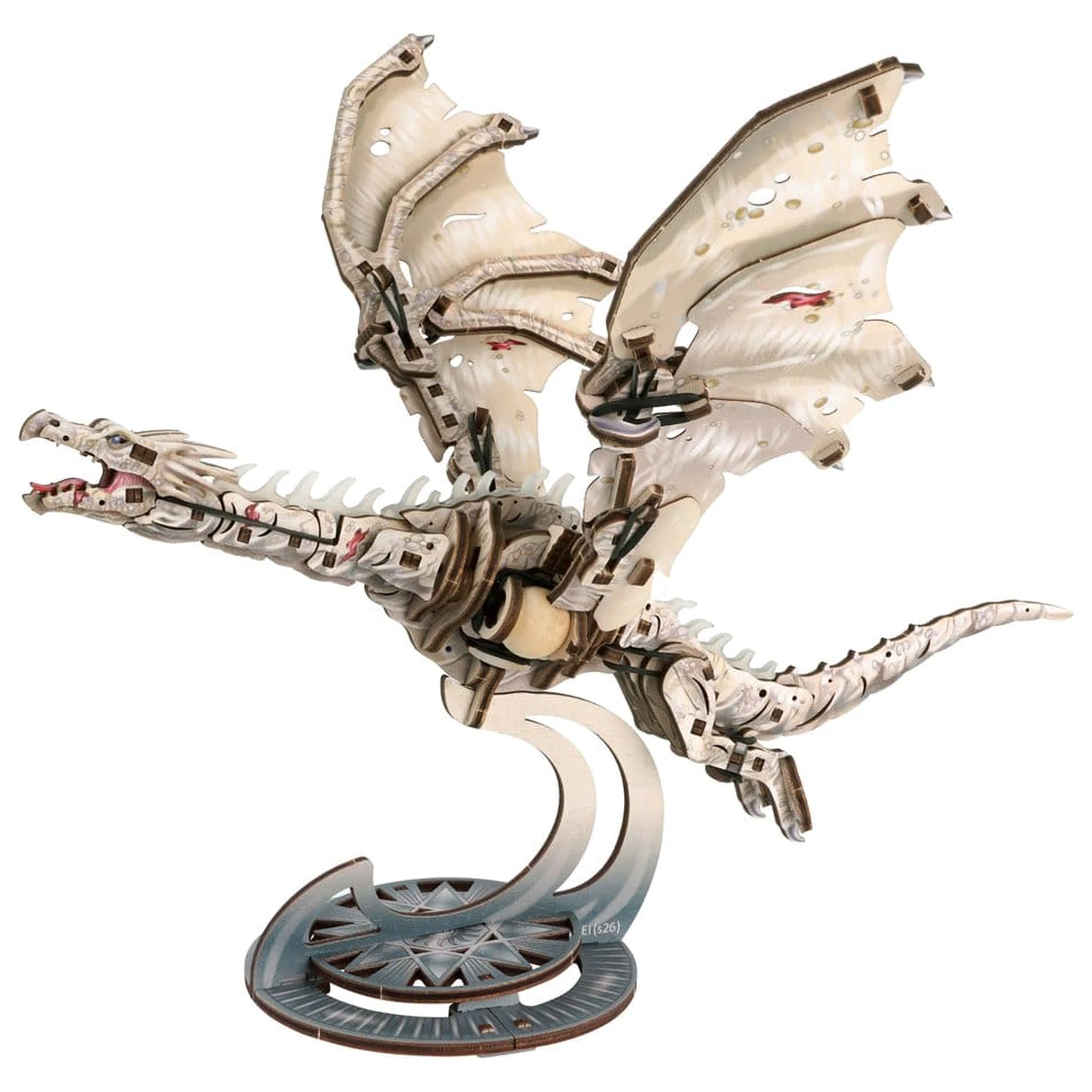 Harry Potter 3D drevené puzzle Ukrainian Ironbelly Dragon produktová fotografia