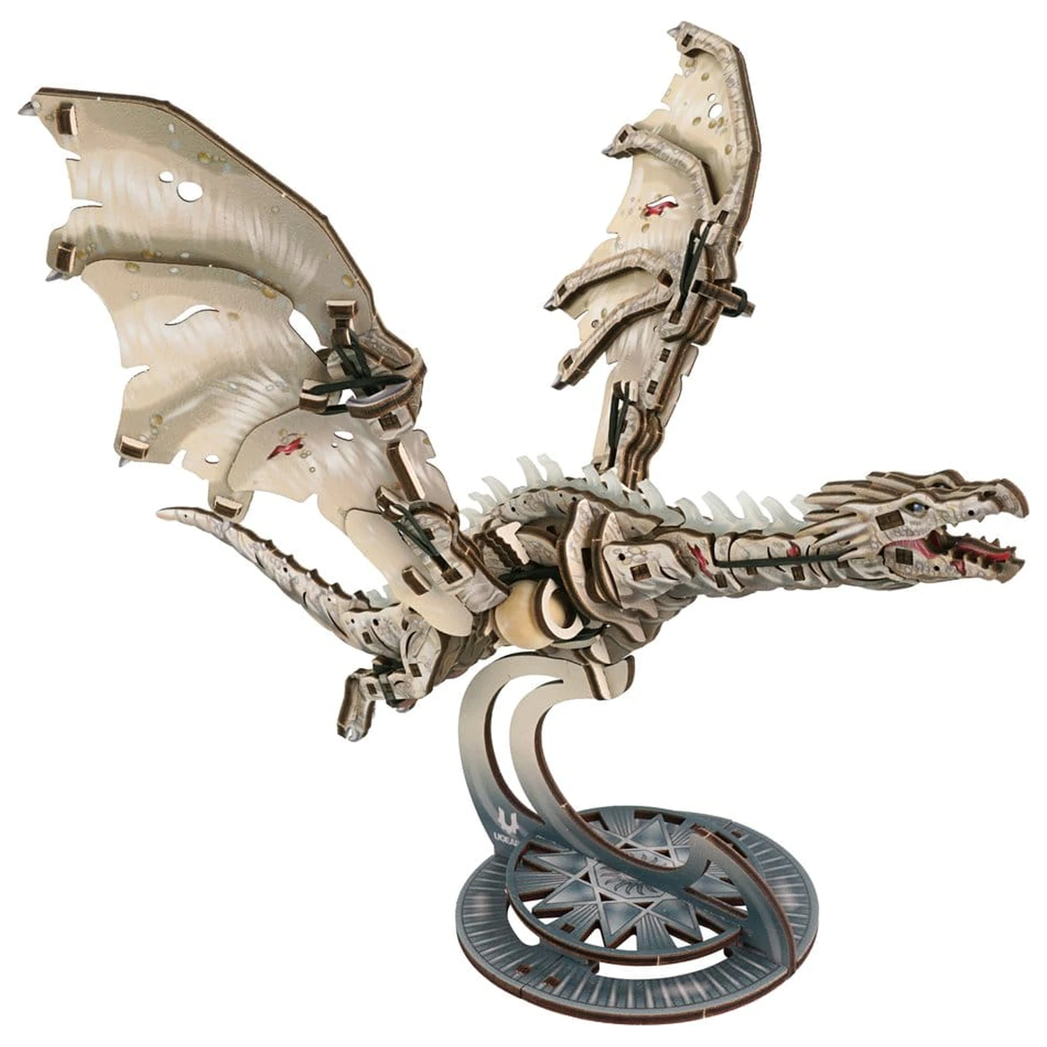 Harry Potter 3D drevené puzzle Ukrainian Ironbelly Dragon produktová fotografia