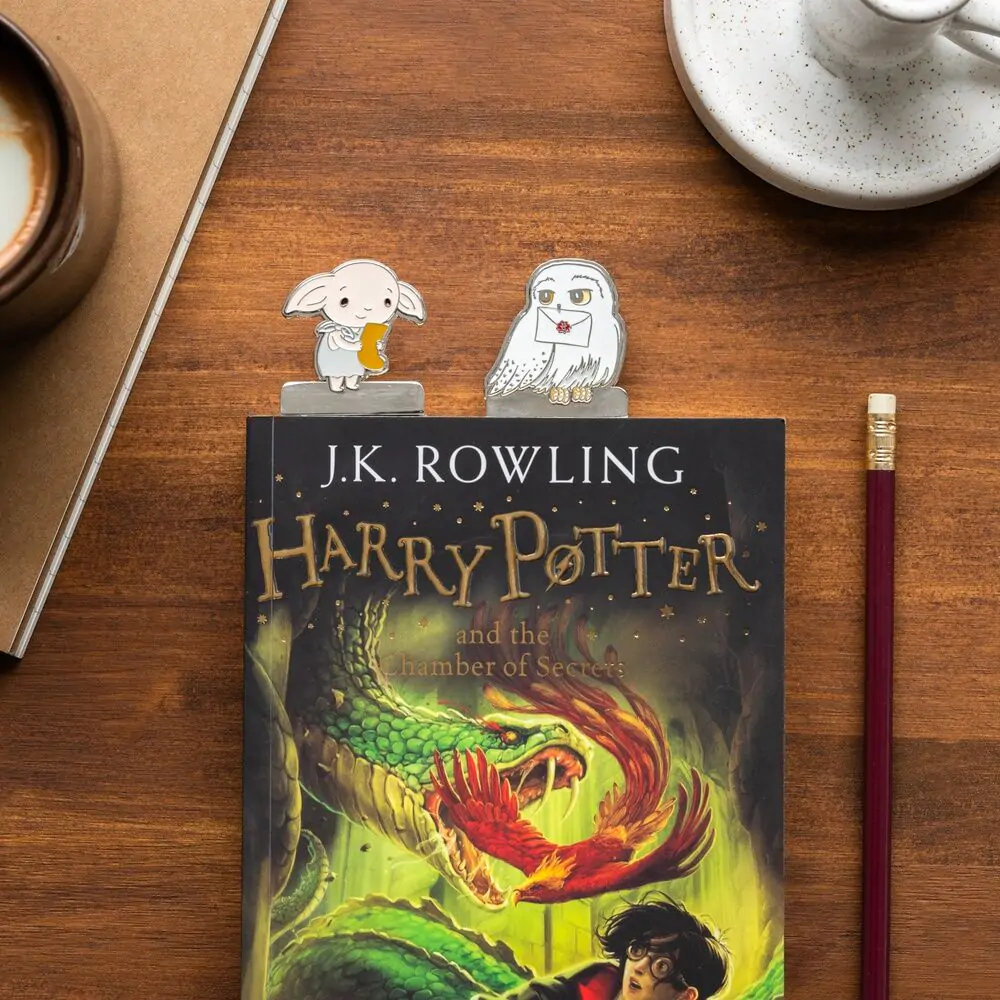 Harry Potter 4-dielna sada záložiek produktová fotografia